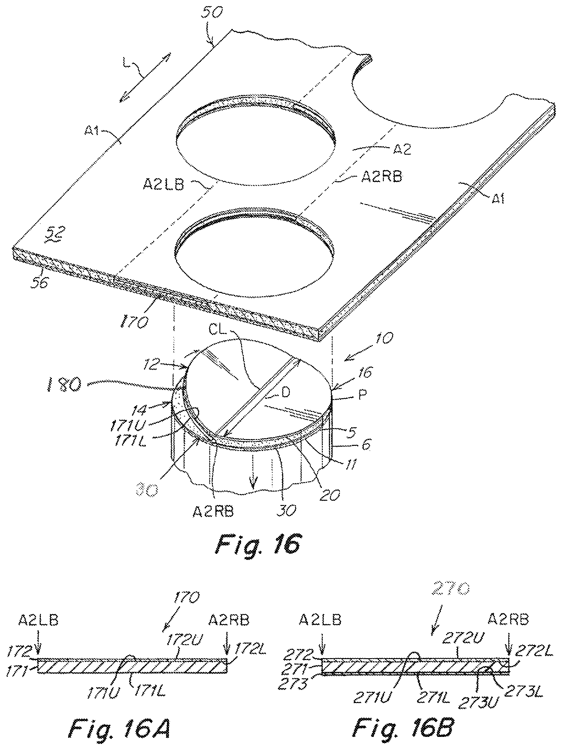 Patent US11787153 Figure 7 – Thermally laminated tab liner