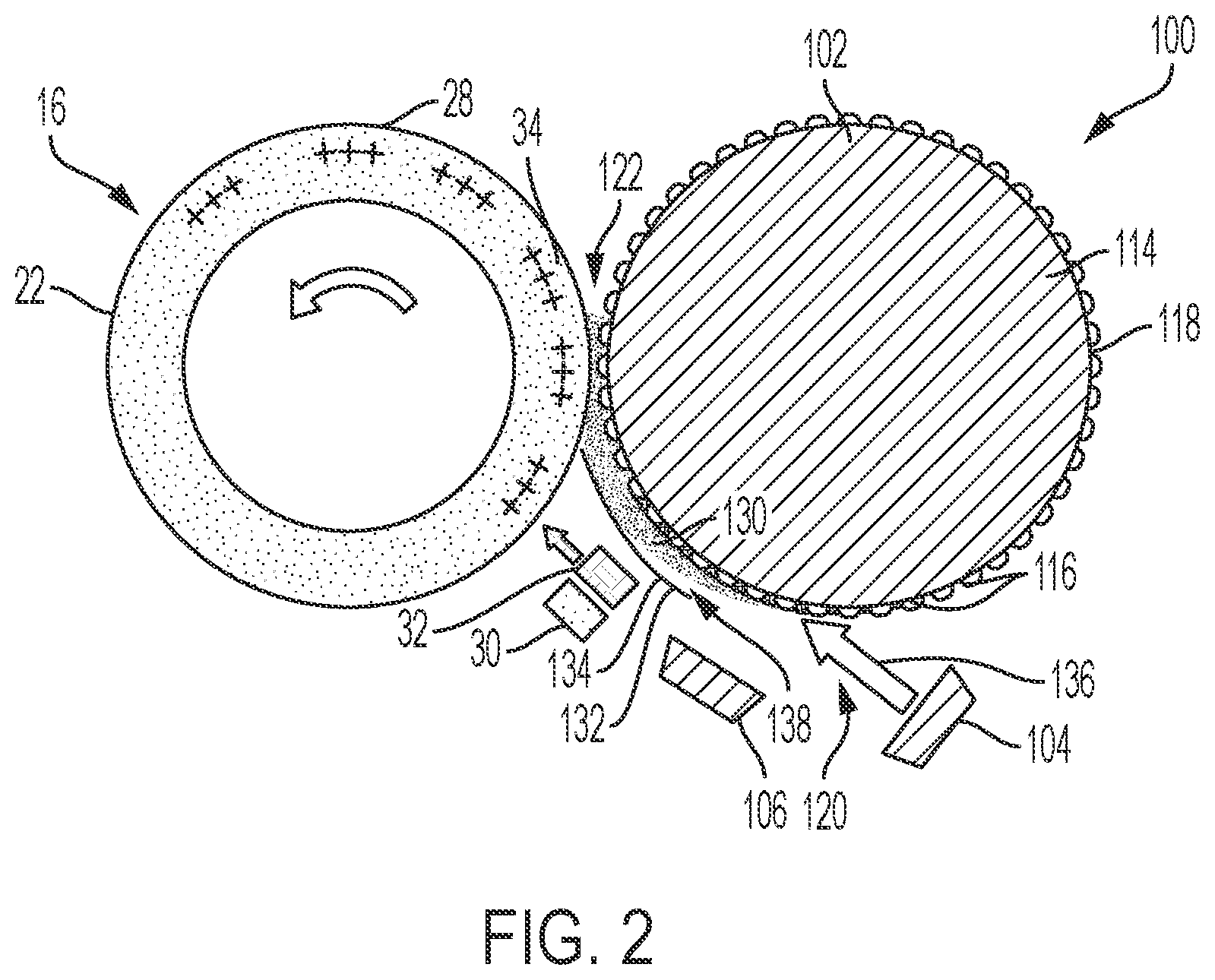 Patent US11787166 Figure 2 – Fog development using a formative surface