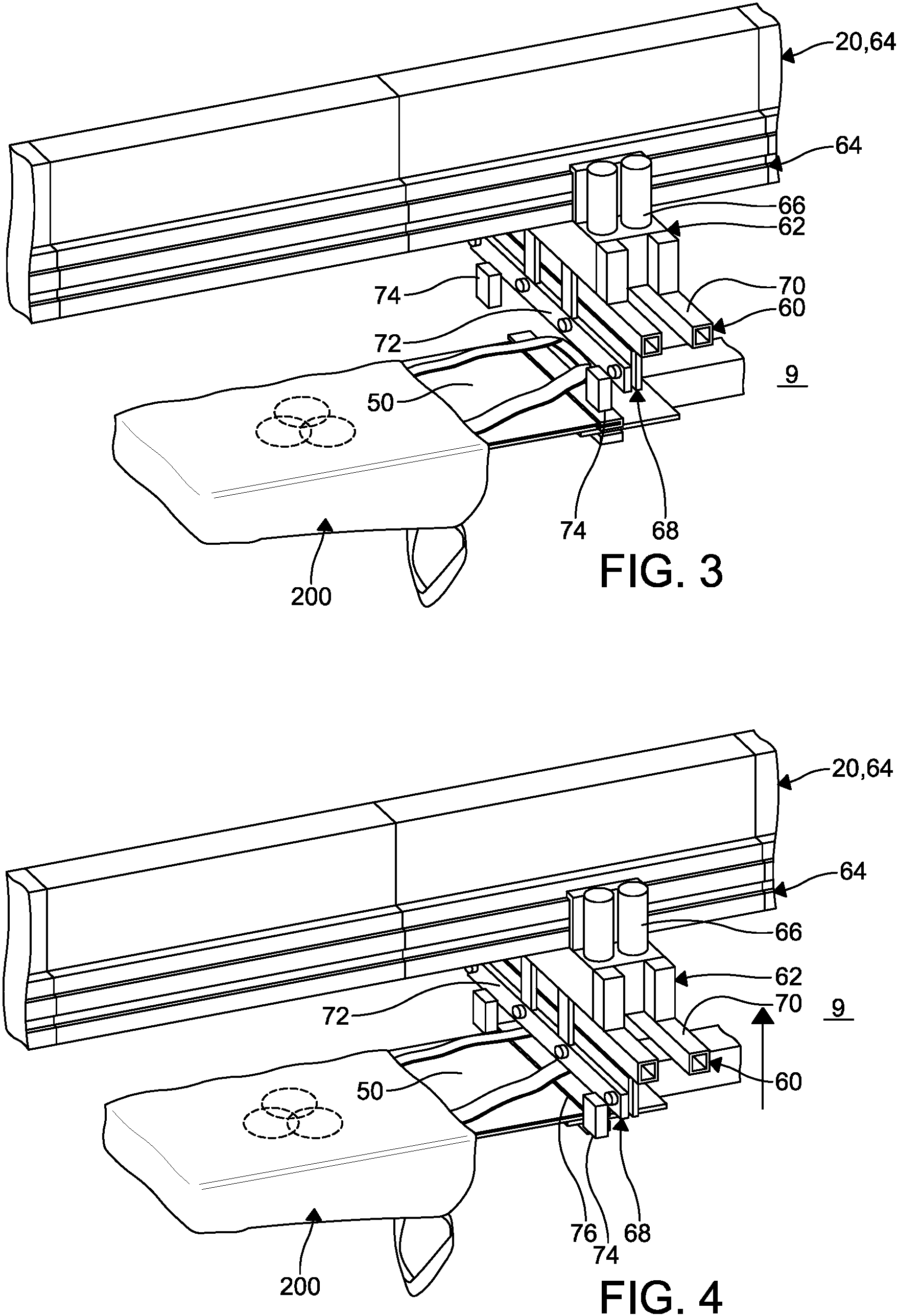 Patent US11787168 Figure 3 – Bag puller release post printing process