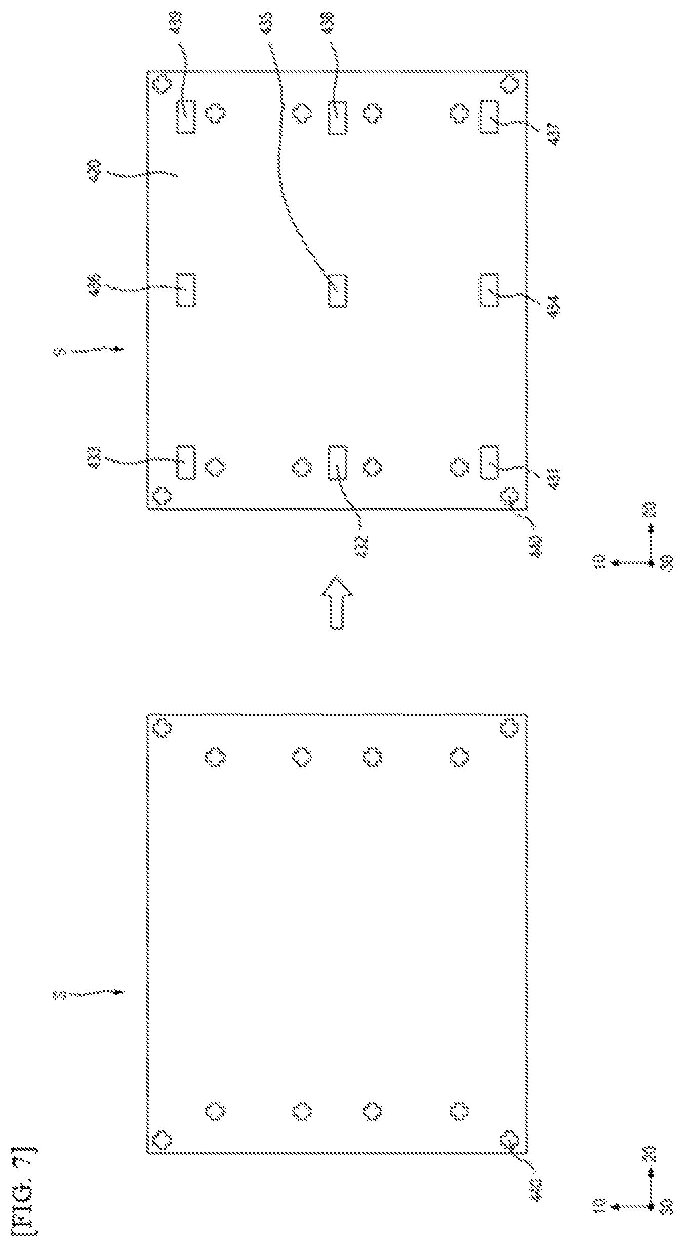 Patent US11787171 Figure 7 – Apparatus for correcting impact point of ink and system for treating substrate with the apparatus