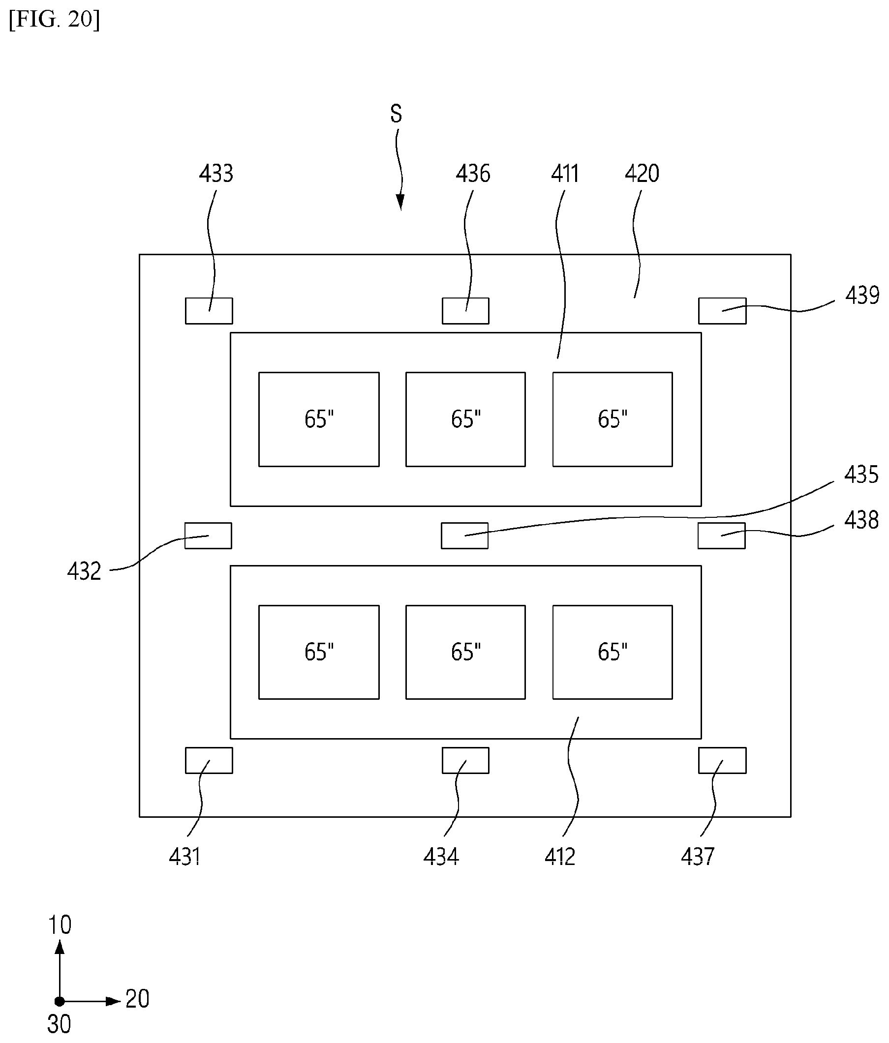 Patent US11787171 Figure 20 – Apparatus for correcting impact point of ink and system for treating substrate with the apparatus
