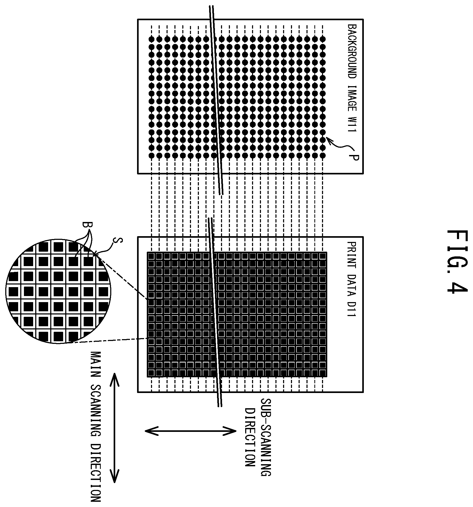Patent US11787174 Figure 4 – Non-transitory computer-readable medium storing computer-readable instructions, print device, and print data creation method