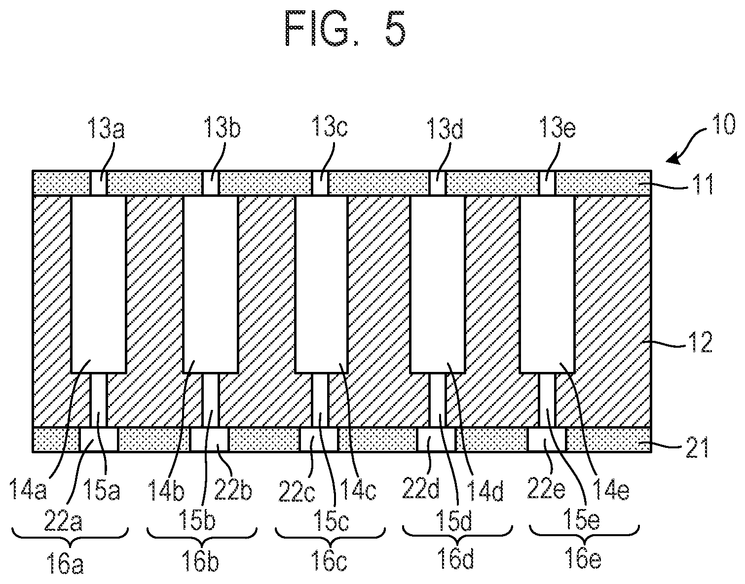Patent US11787176 Figure 5 – Liquid ejection head, method of operating liquid ejecting head, and liquid ejection apparatus