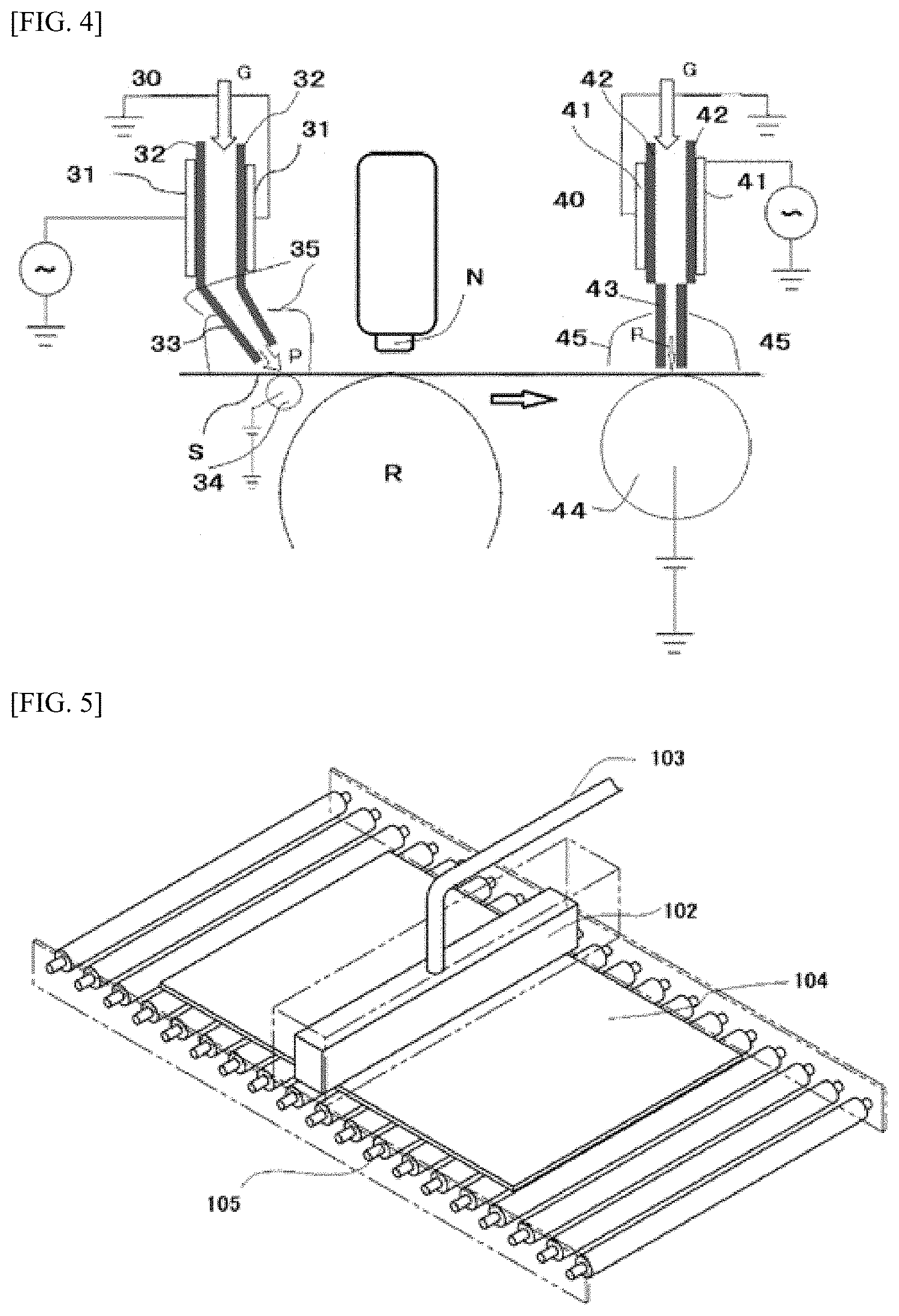 Patent US11787179 Figure 4 – Plasma electron beam treatment inkjet printing device