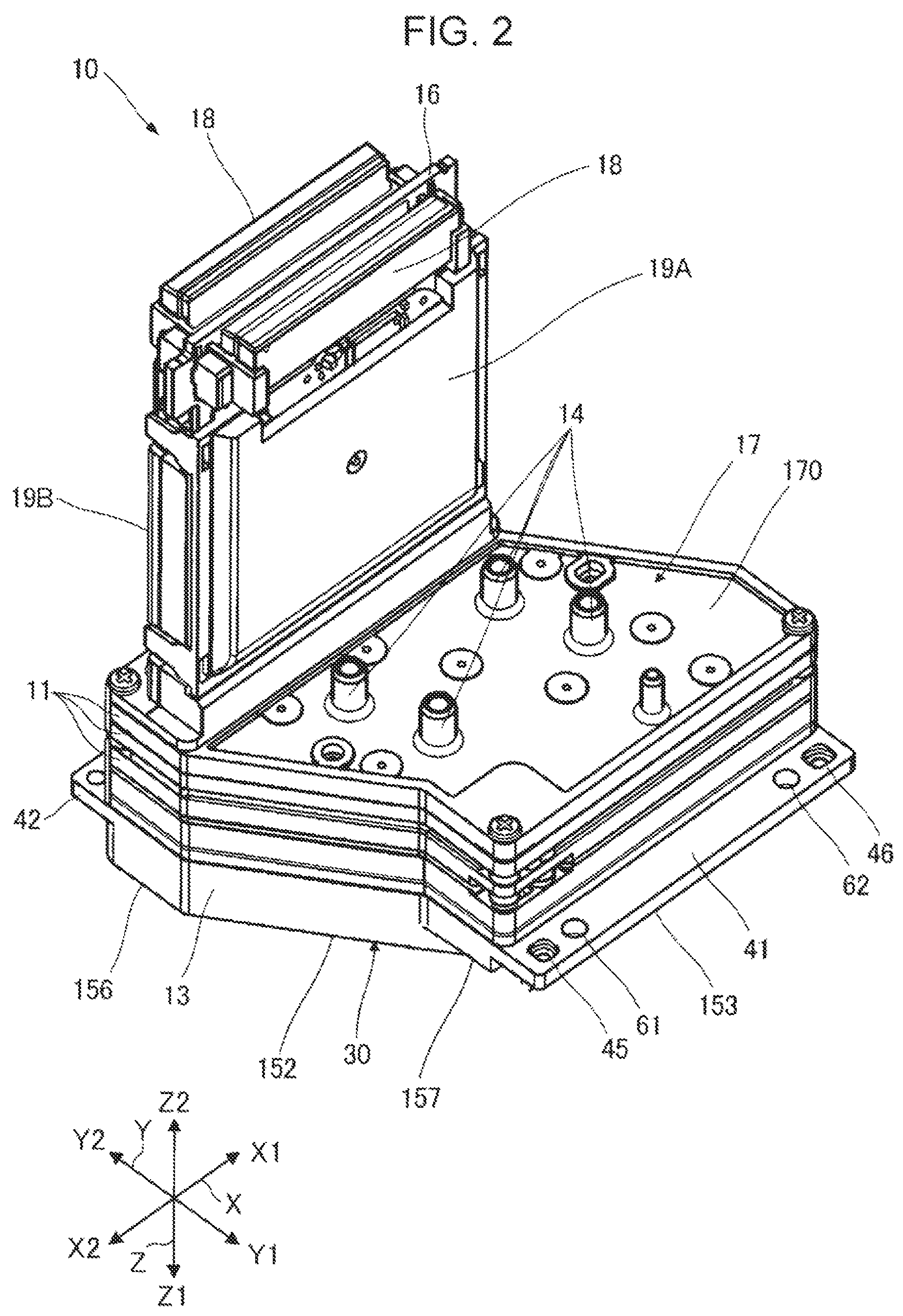 Patent US11787183 Figure 2 – Liquid ejecting head and liquid ejecting apparatus