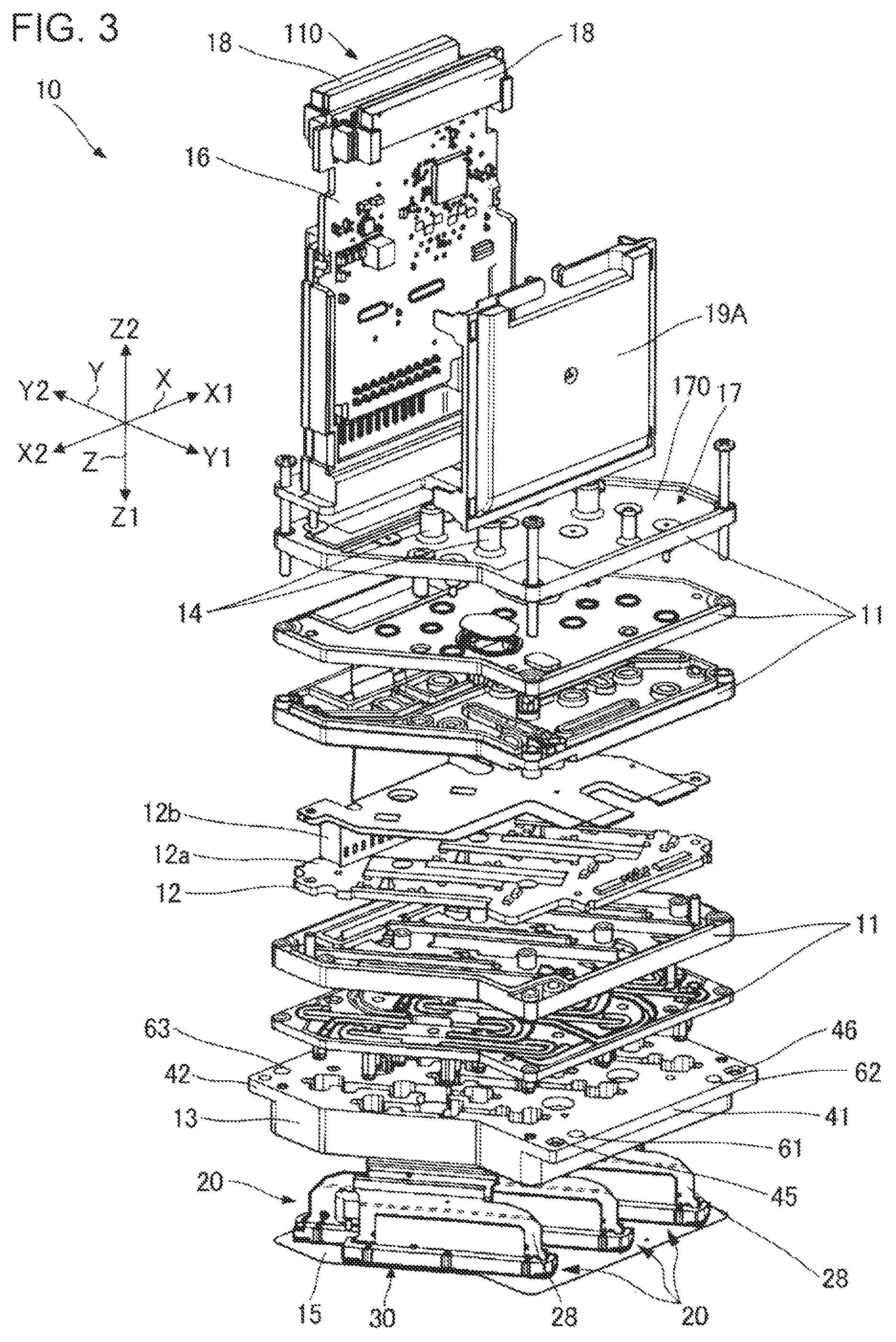 Patent US11787183 Figure 3 – Liquid ejecting head and liquid ejecting apparatus