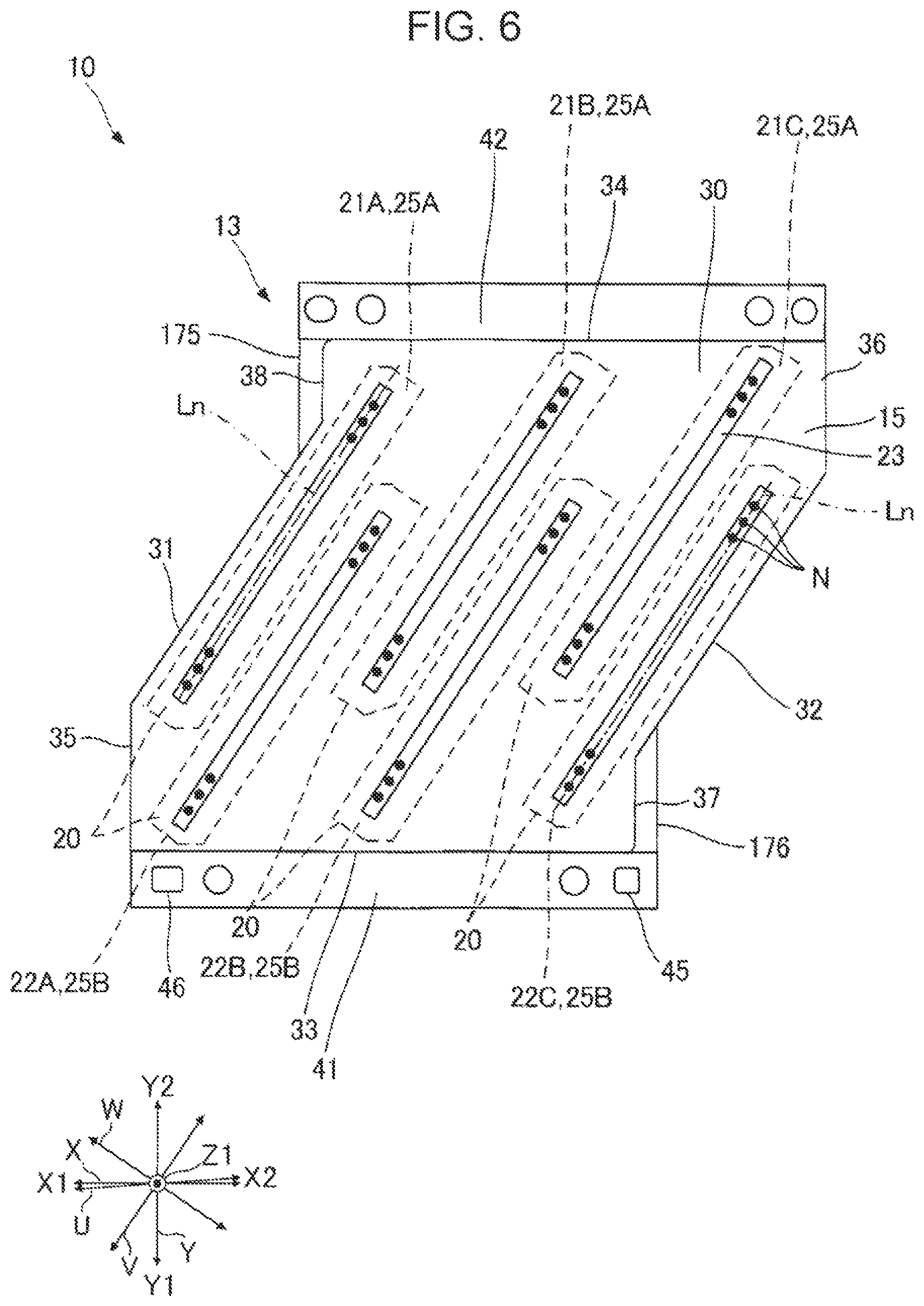 Patent US11787183 Figure 6 – Liquid ejecting head and liquid ejecting apparatus