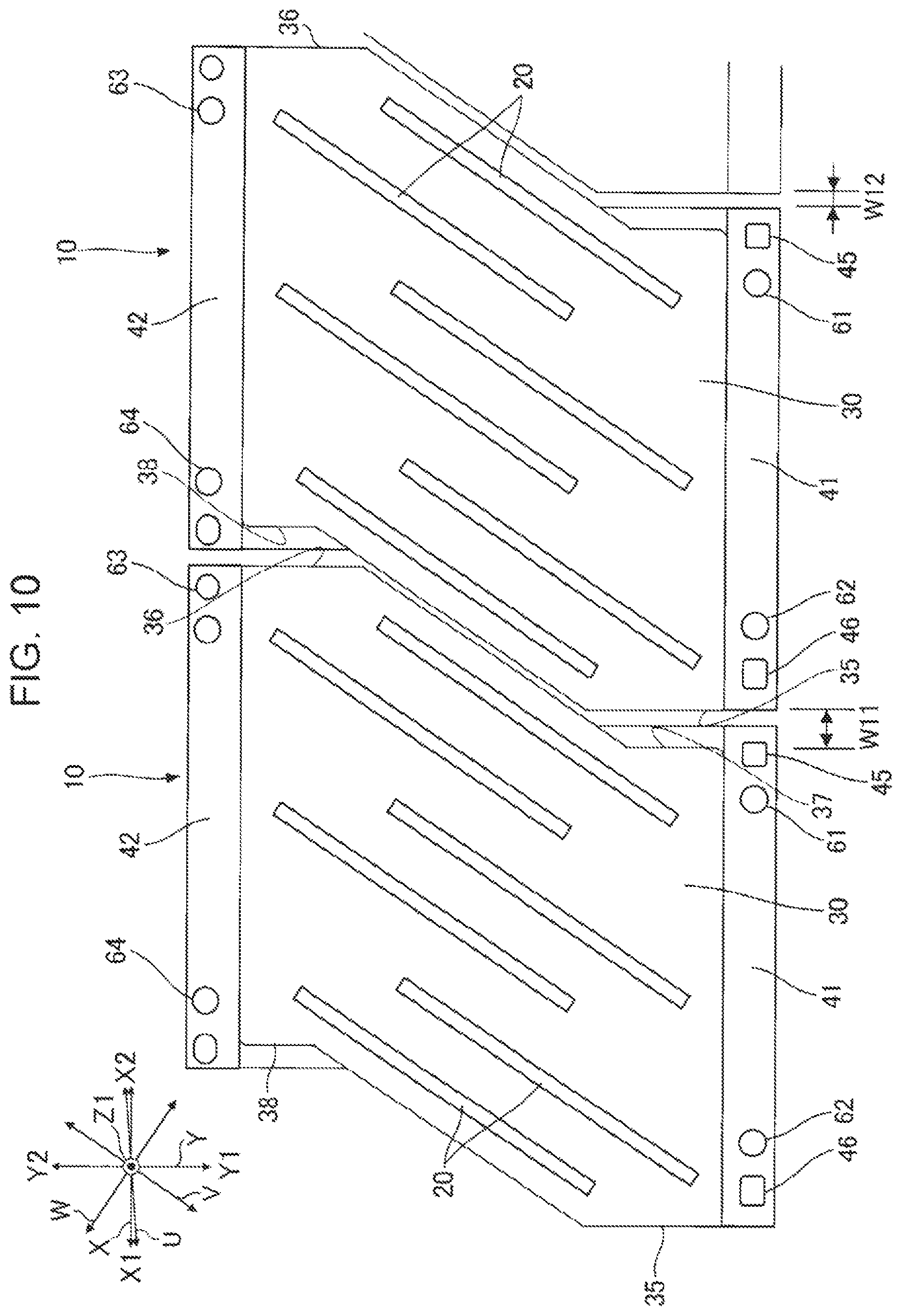 Patent US11787183 Figure 10 – Liquid ejecting head and liquid ejecting apparatus
