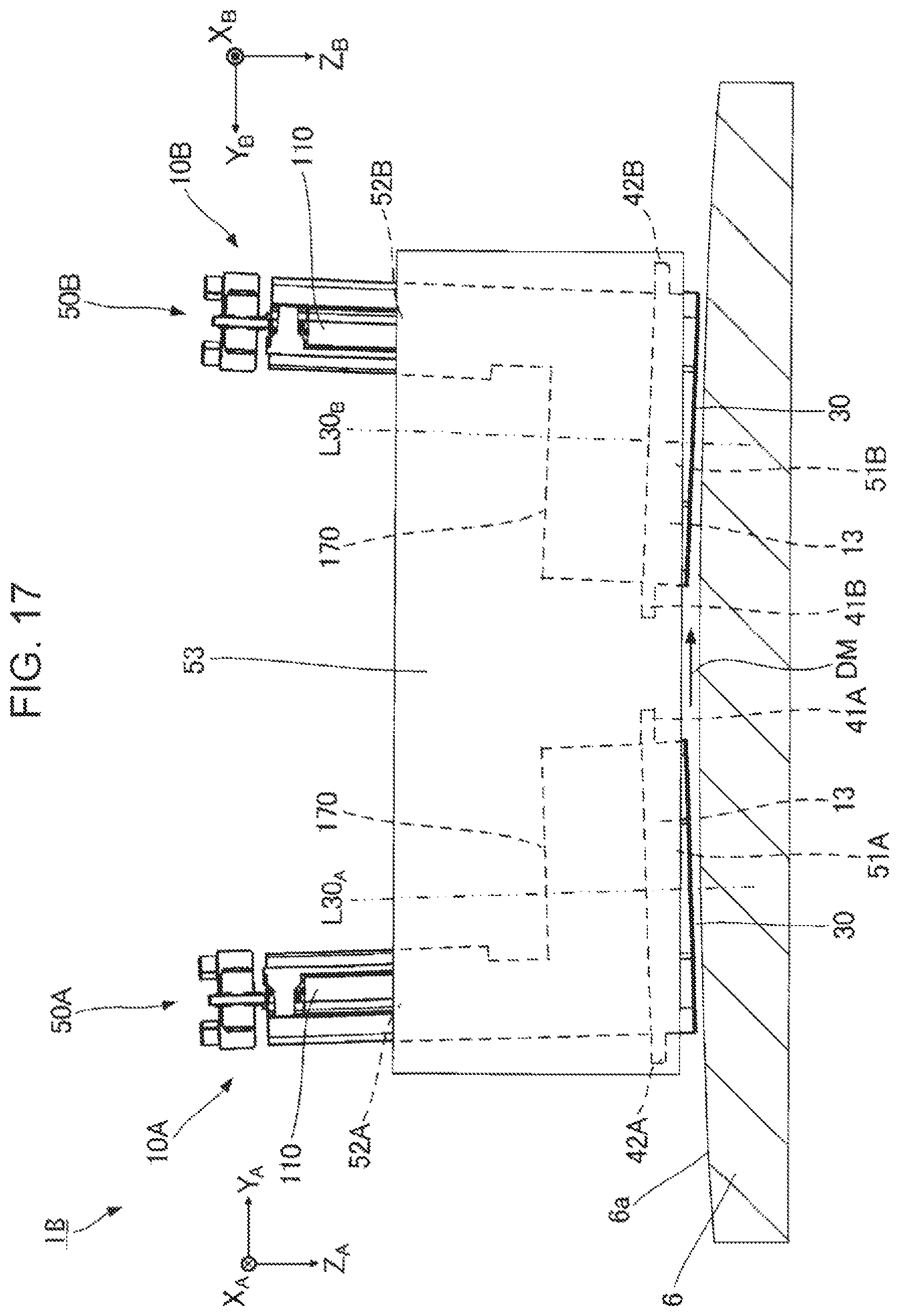 Patent US11787183 Figure 17 – Liquid ejecting head and liquid ejecting apparatus