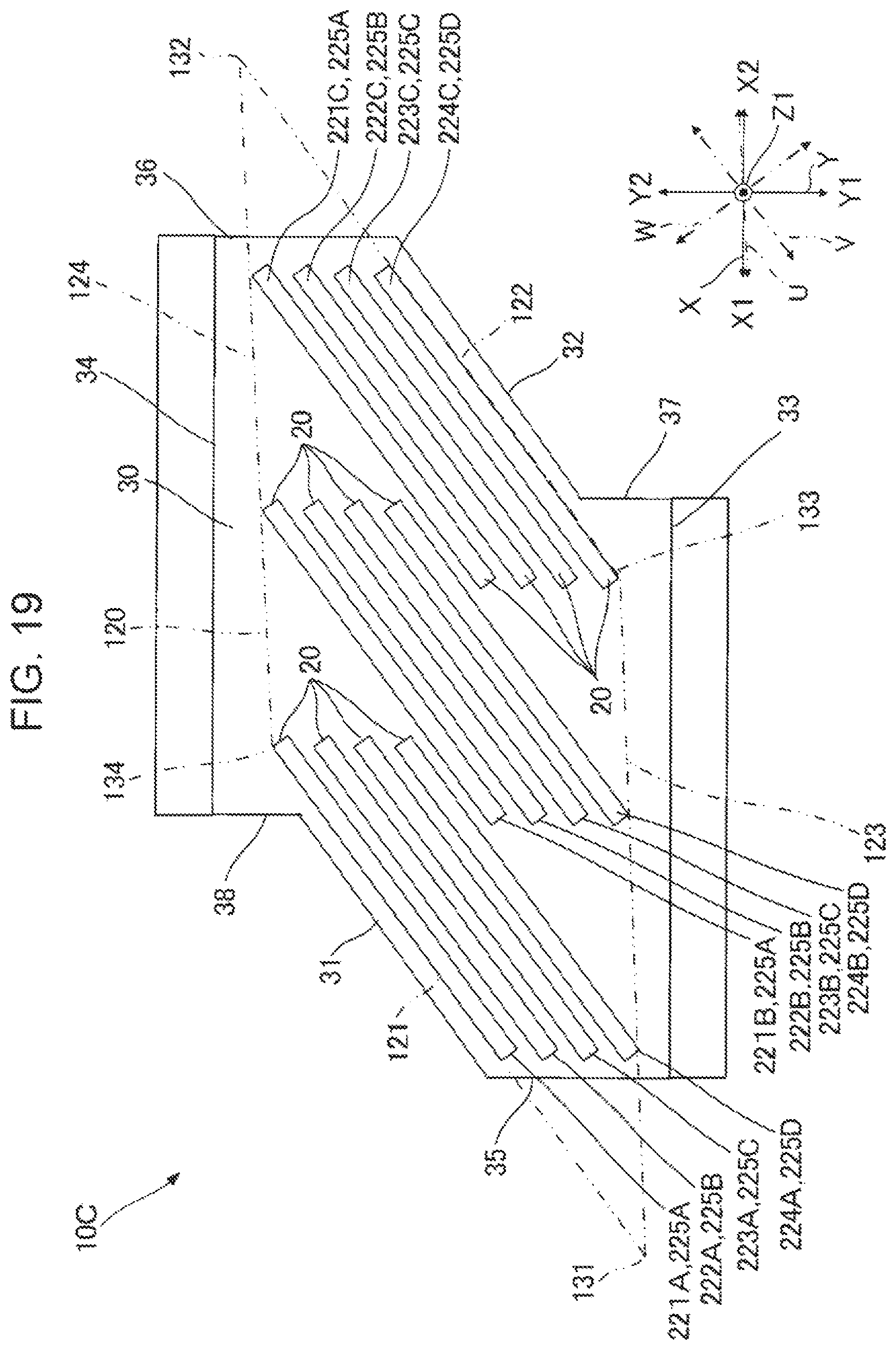 Patent US11787183 Figure 19 – Liquid ejecting head and liquid ejecting apparatus