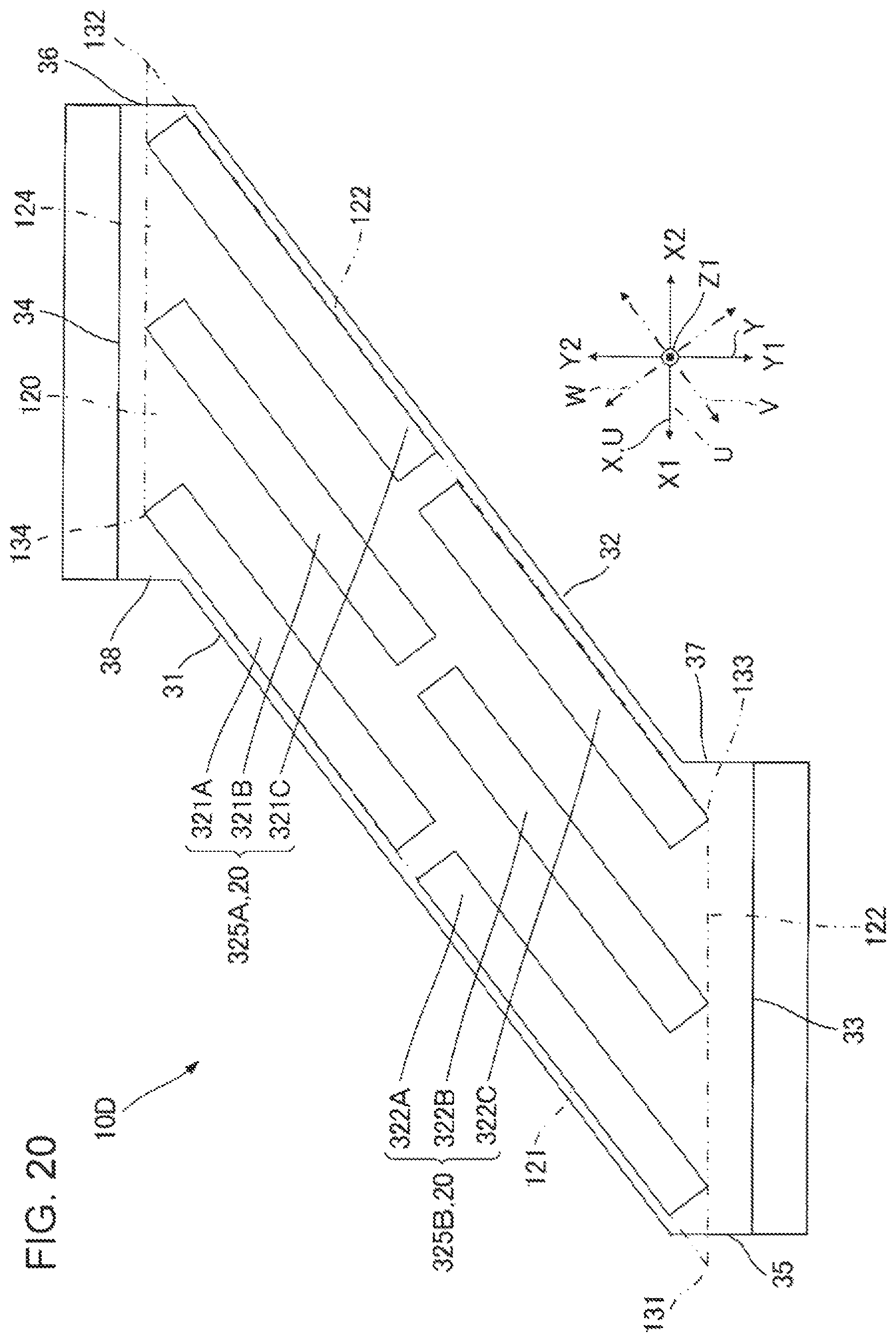 Patent US11787183 Figure 20 – Liquid ejecting head and liquid ejecting apparatus