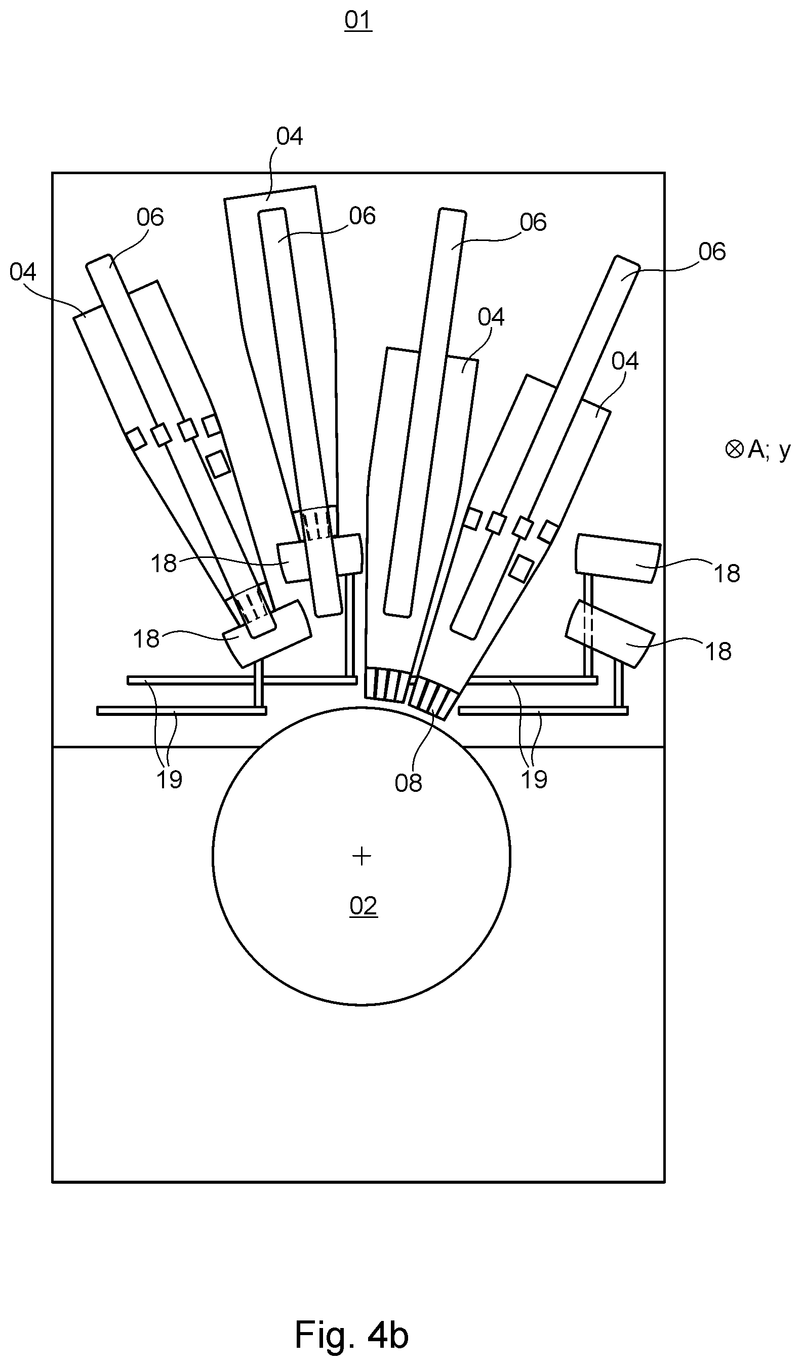 Patent US11787185 Figure 6 – Printing press and method for cleaning at least one nozzle bar of at least one printing unit