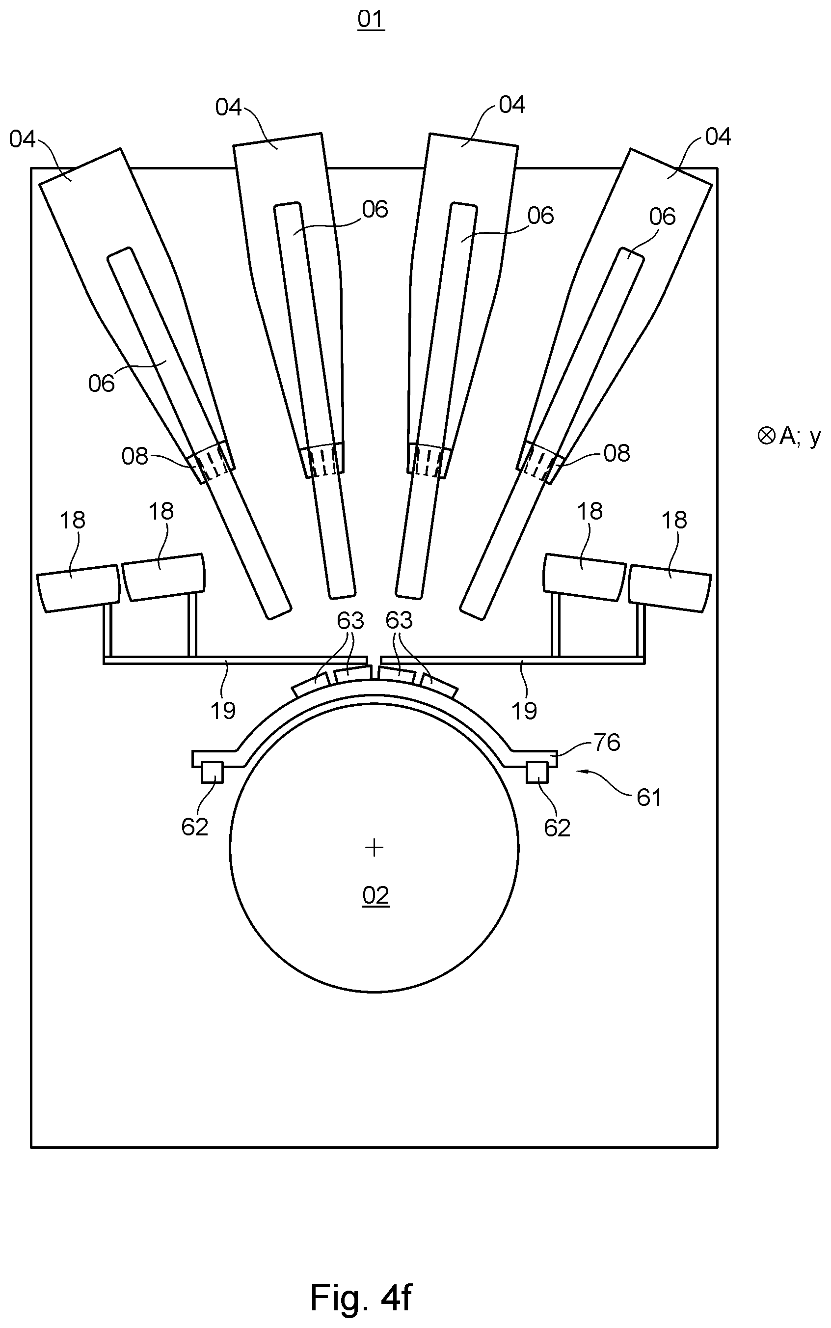 Patent US11787185 Figure 10 – Printing press and method for cleaning at least one nozzle bar of at least one printing unit