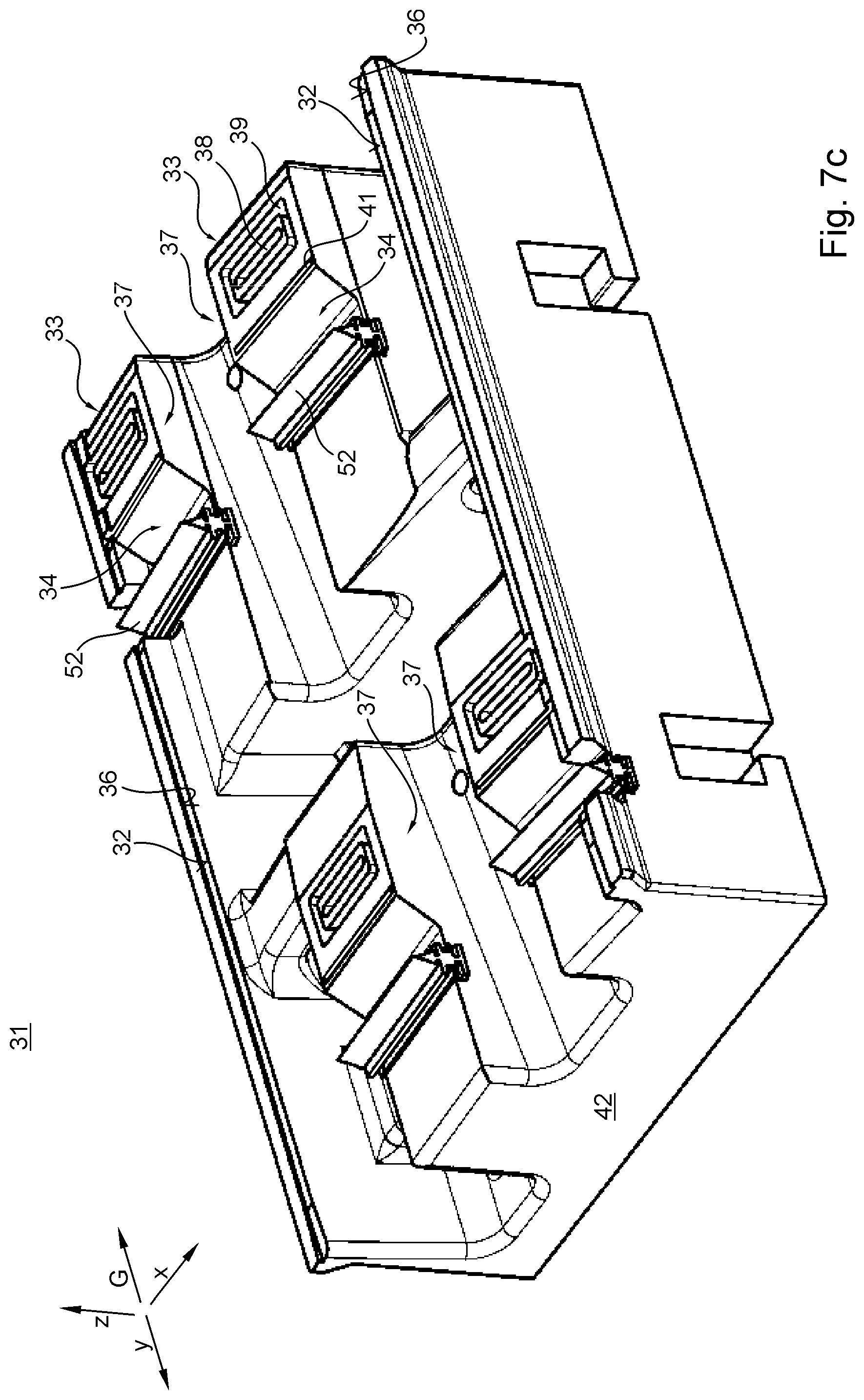 Patent US11787185 Figure 17 – Printing press and method for cleaning at least one nozzle bar of at least one printing unit