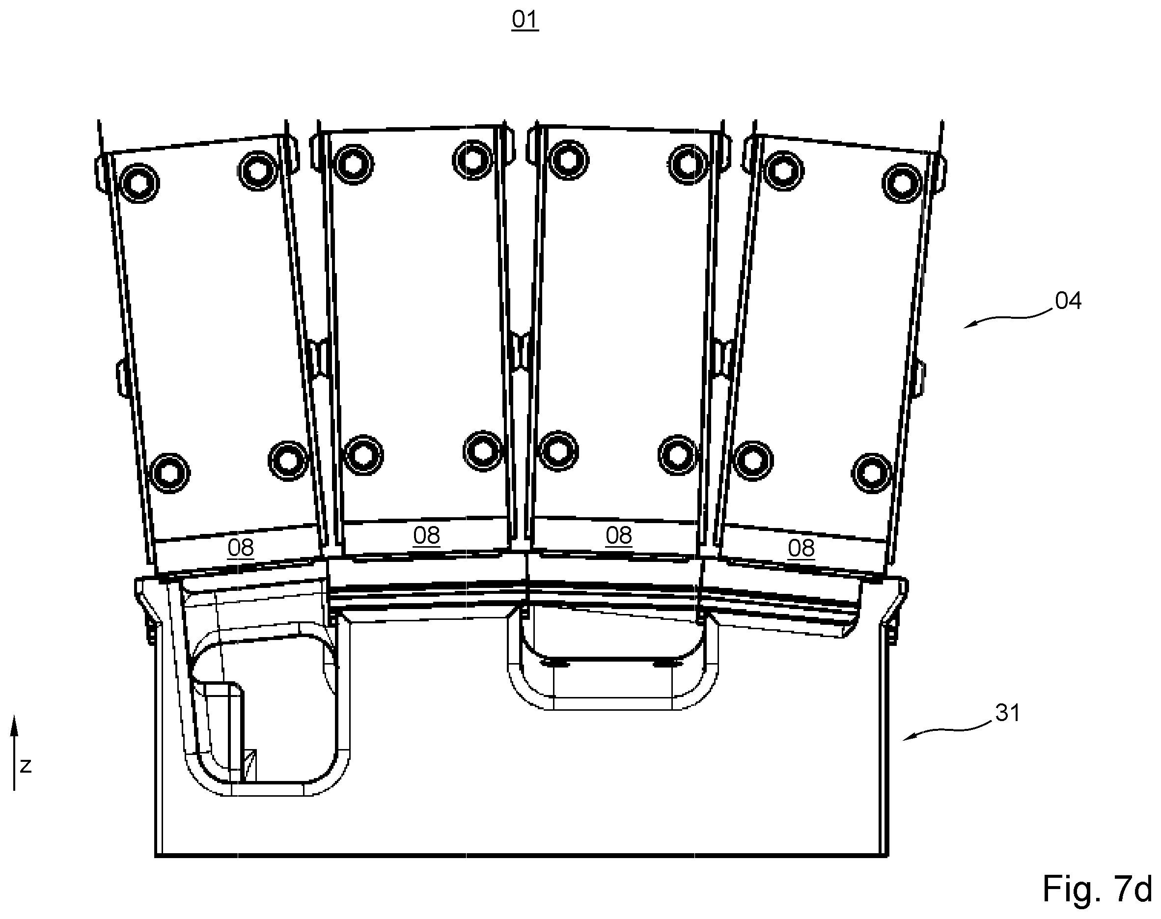 Patent US11787185 Figure 18 – Printing press and method for cleaning at least one nozzle bar of at least one printing unit