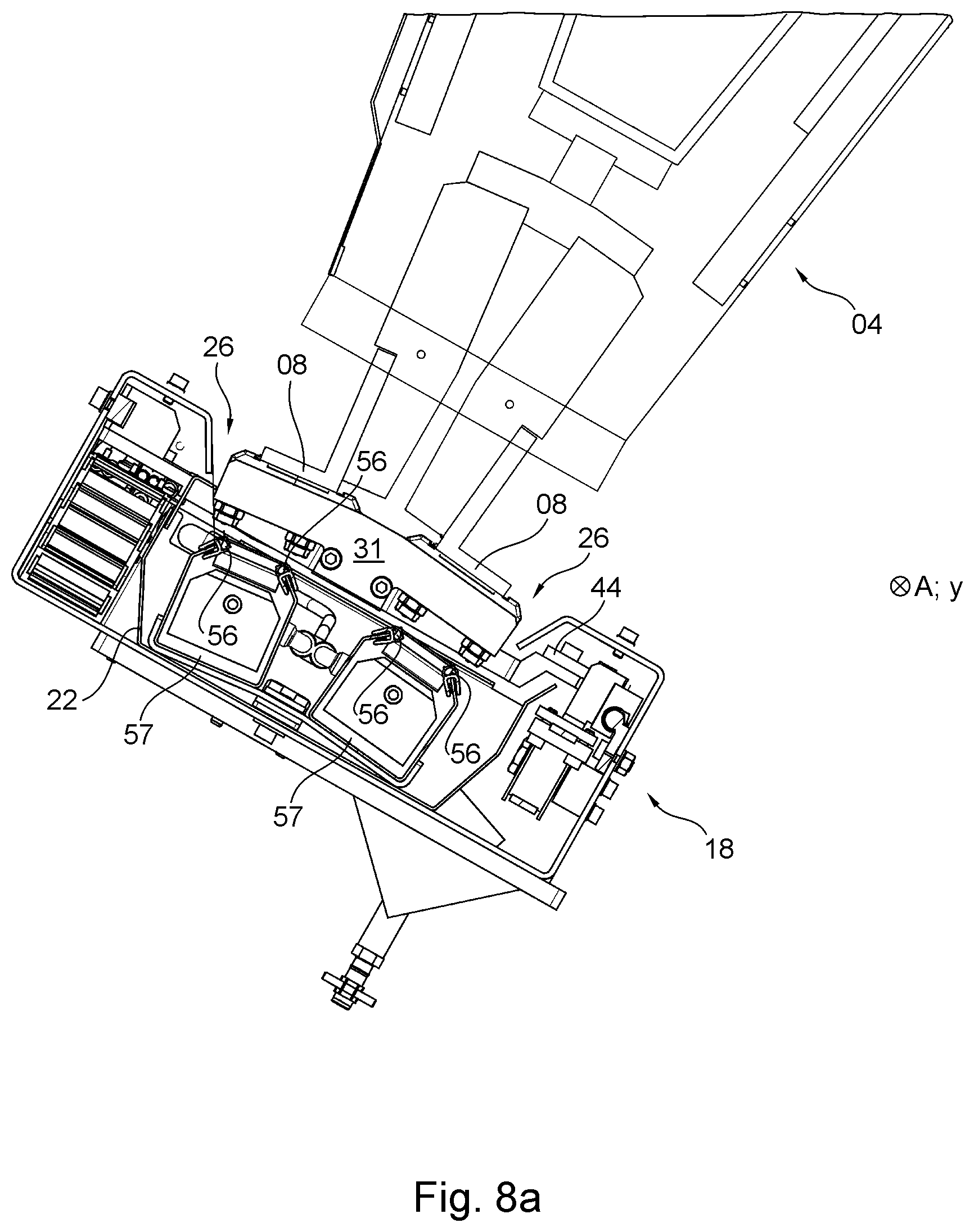 Patent US11787185 Figure 19 – Printing press and method for cleaning at least one nozzle bar of at least one printing unit