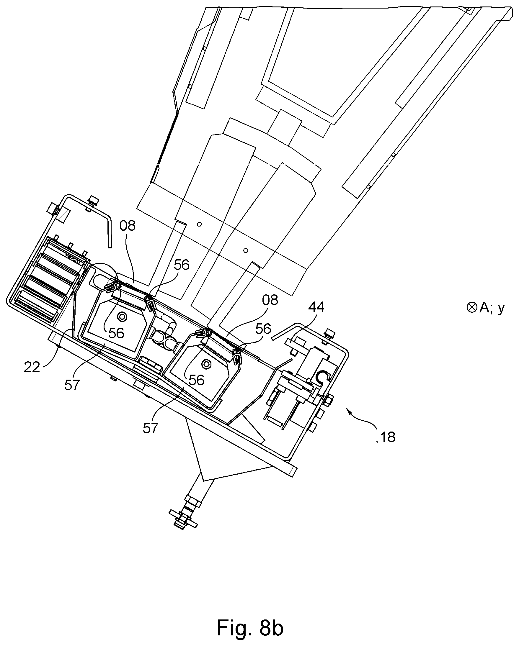Patent US11787185 Figure 20 – Printing press and method for cleaning at least one nozzle bar of at least one printing unit