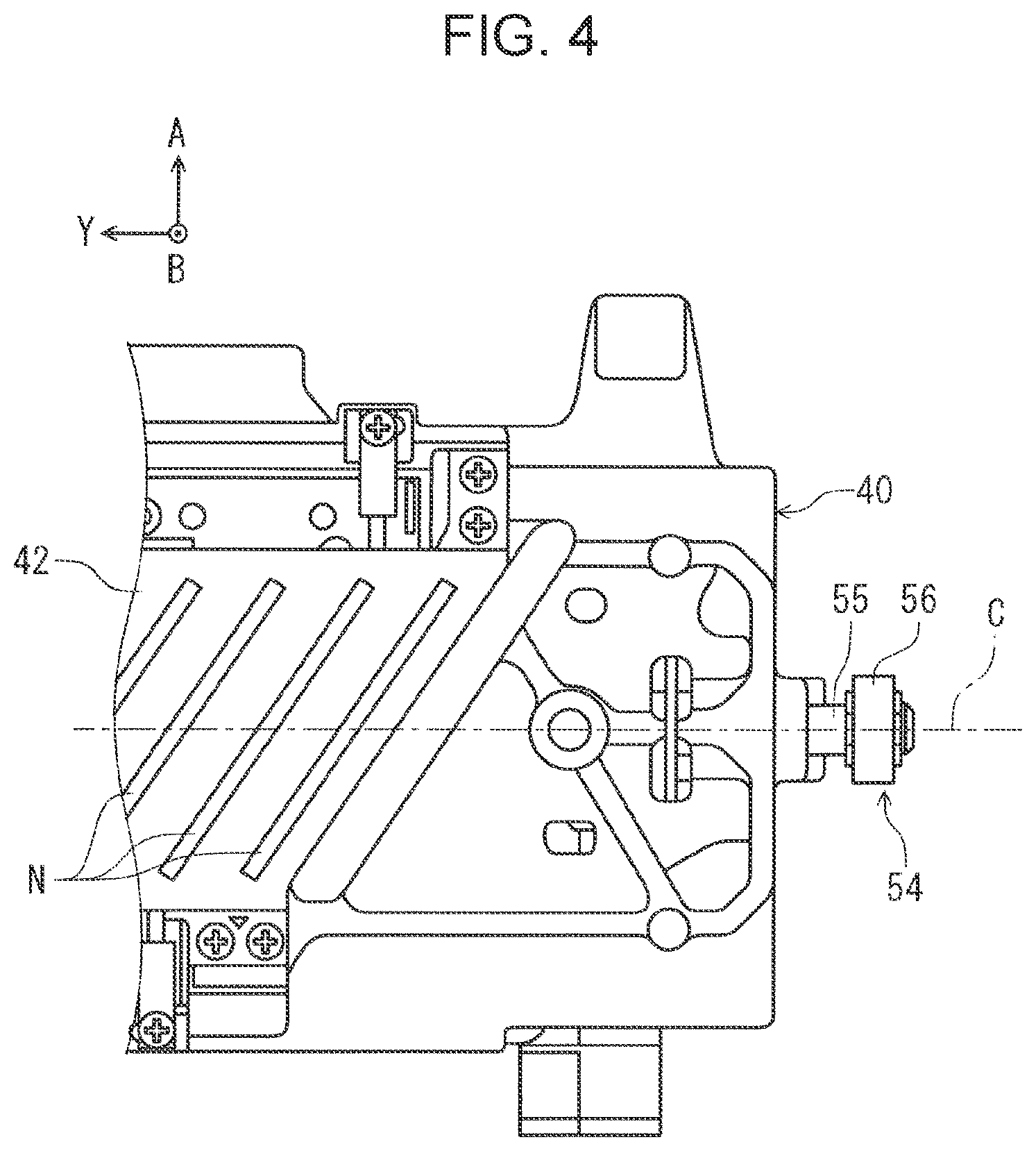Patent US11787186 Figure 4 – Printing apparatus