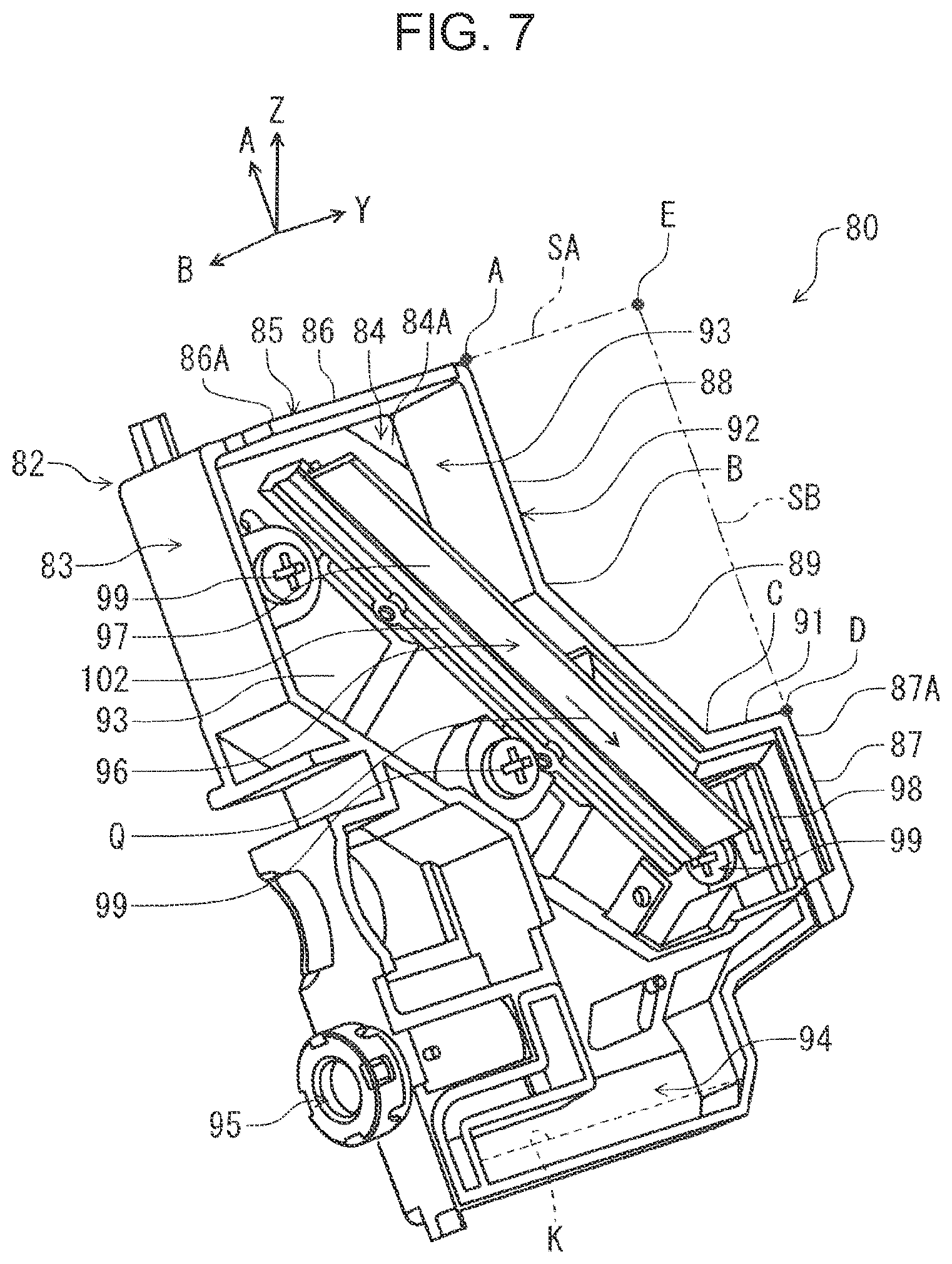Patent US11787186 Figure 7 – Printing apparatus