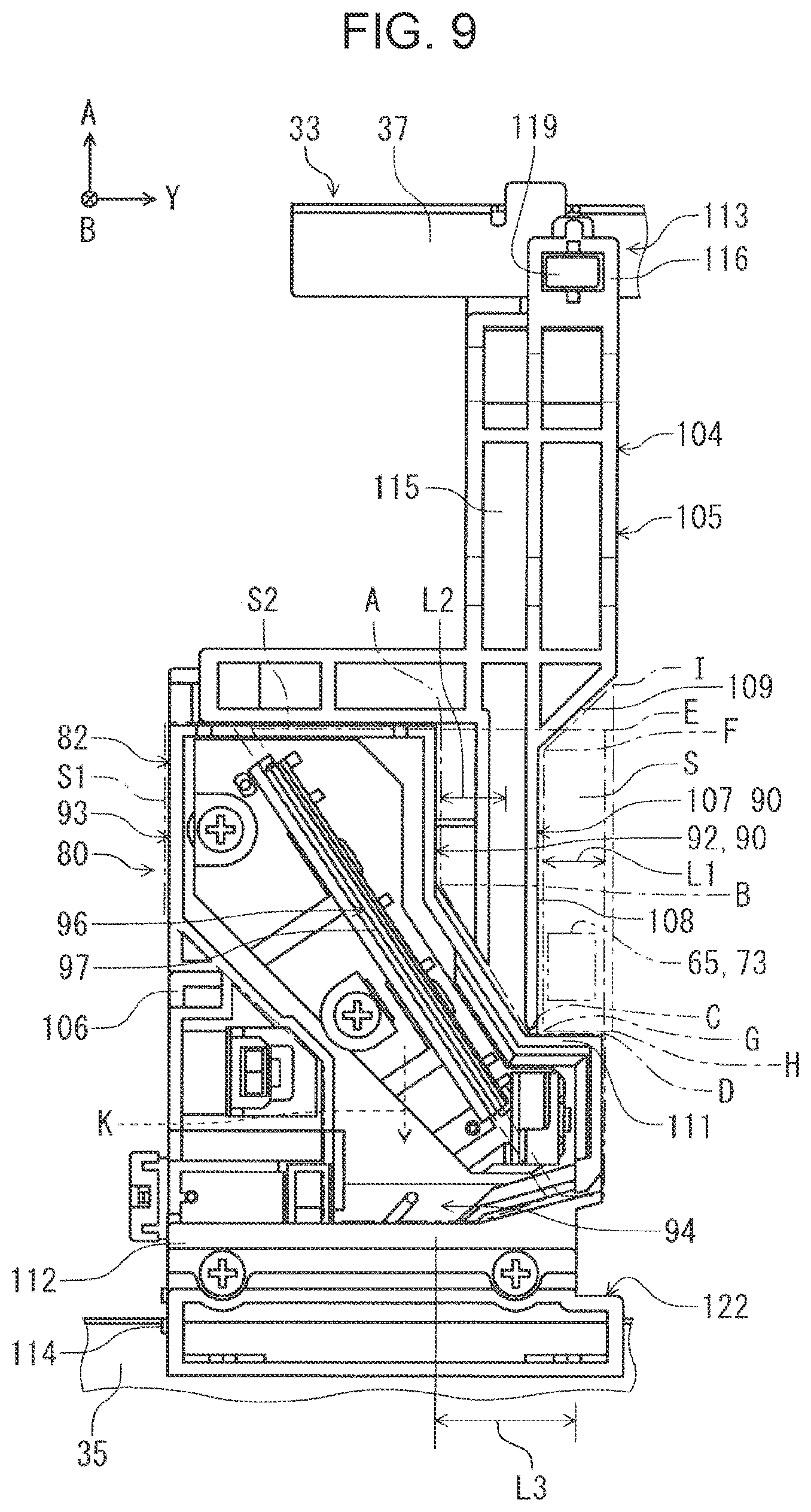 Patent US11787186 Figure 9 – Printing apparatus
