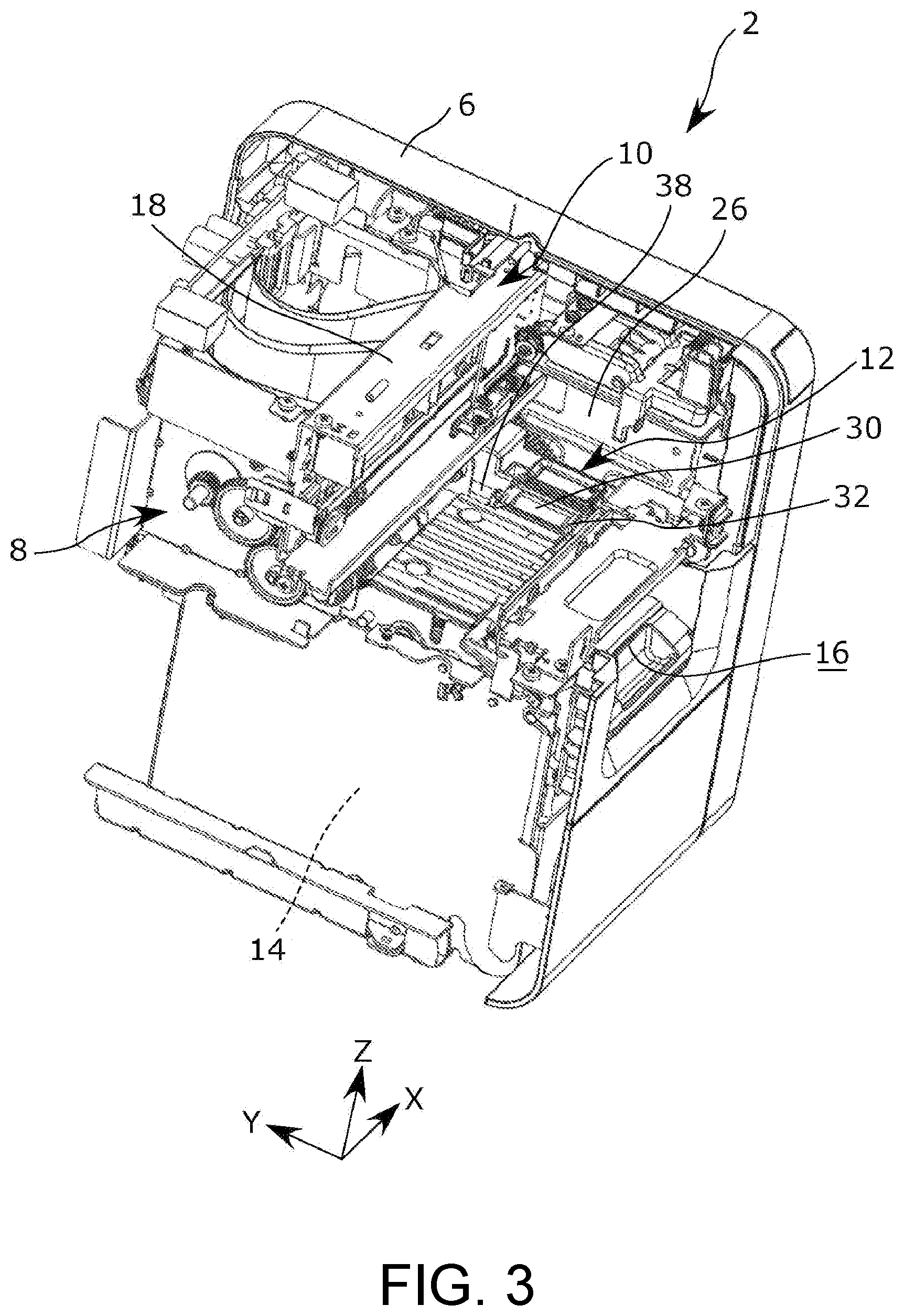 Patent US11787187 Figure 3 – Printing apparatus