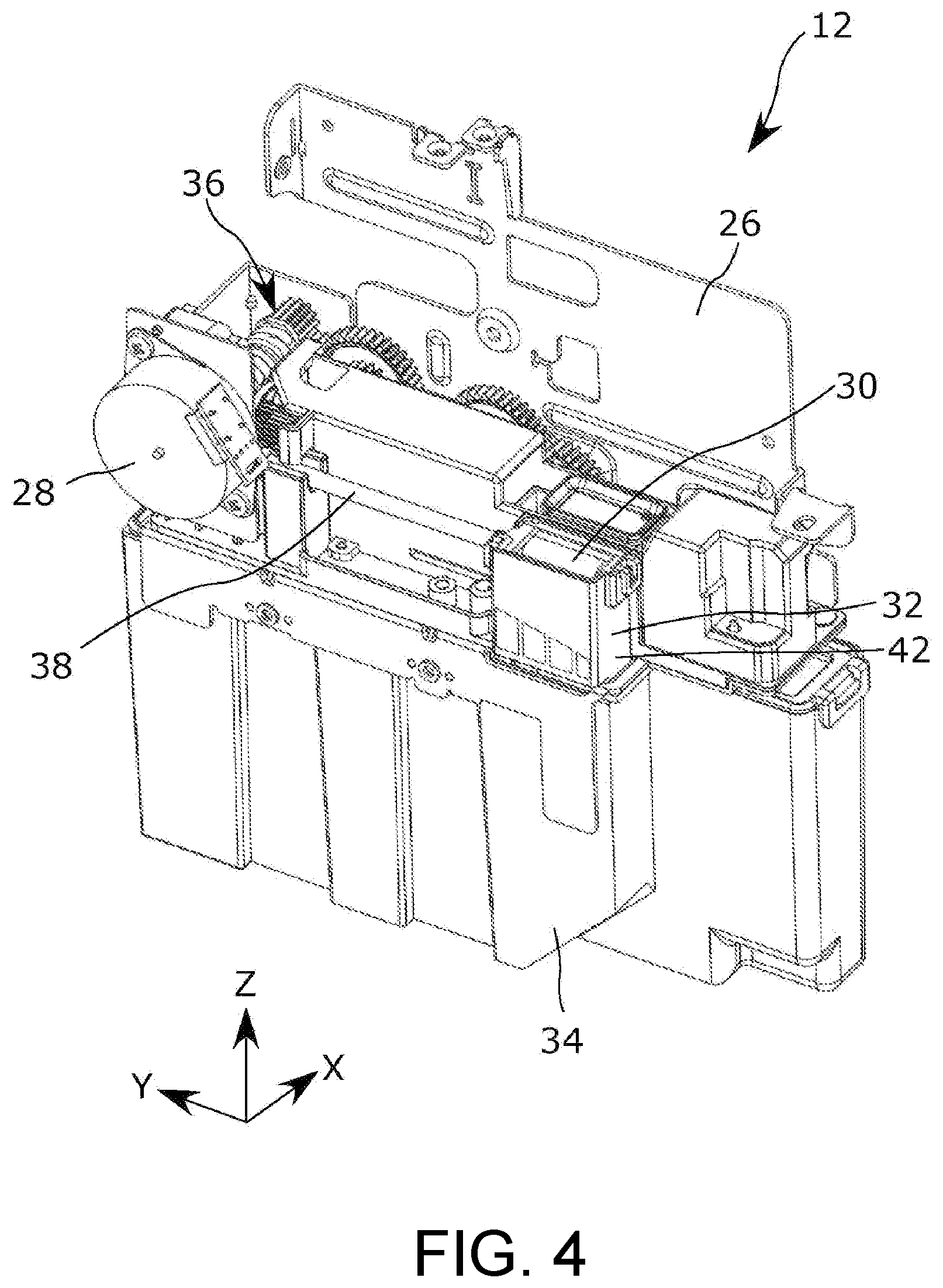 Patent US11787187 Figure 4 – Printing apparatus