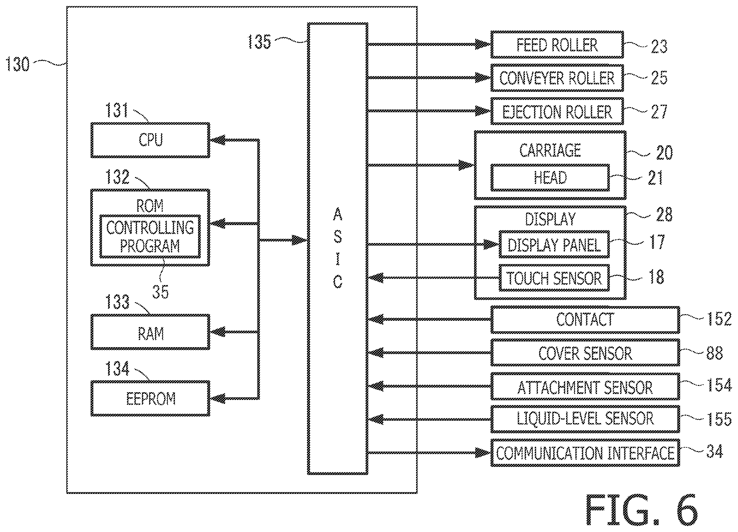Patent US11787195 Figure 6 – Image forming apparatus and computer-readable storage medium