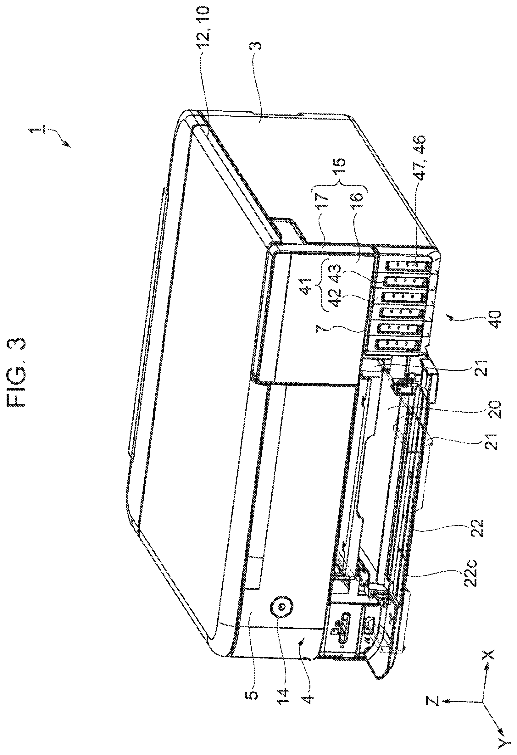 Patent US11787196 Figure 3 – Recording apparatus