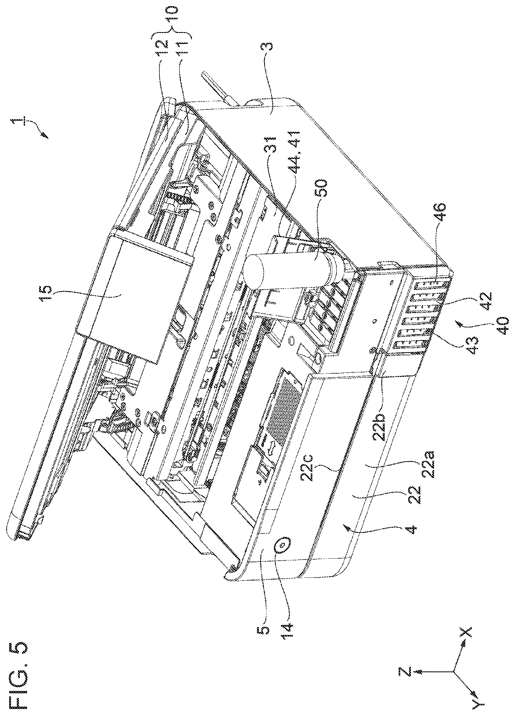 Patent US11787196 Figure 5 – Recording apparatus