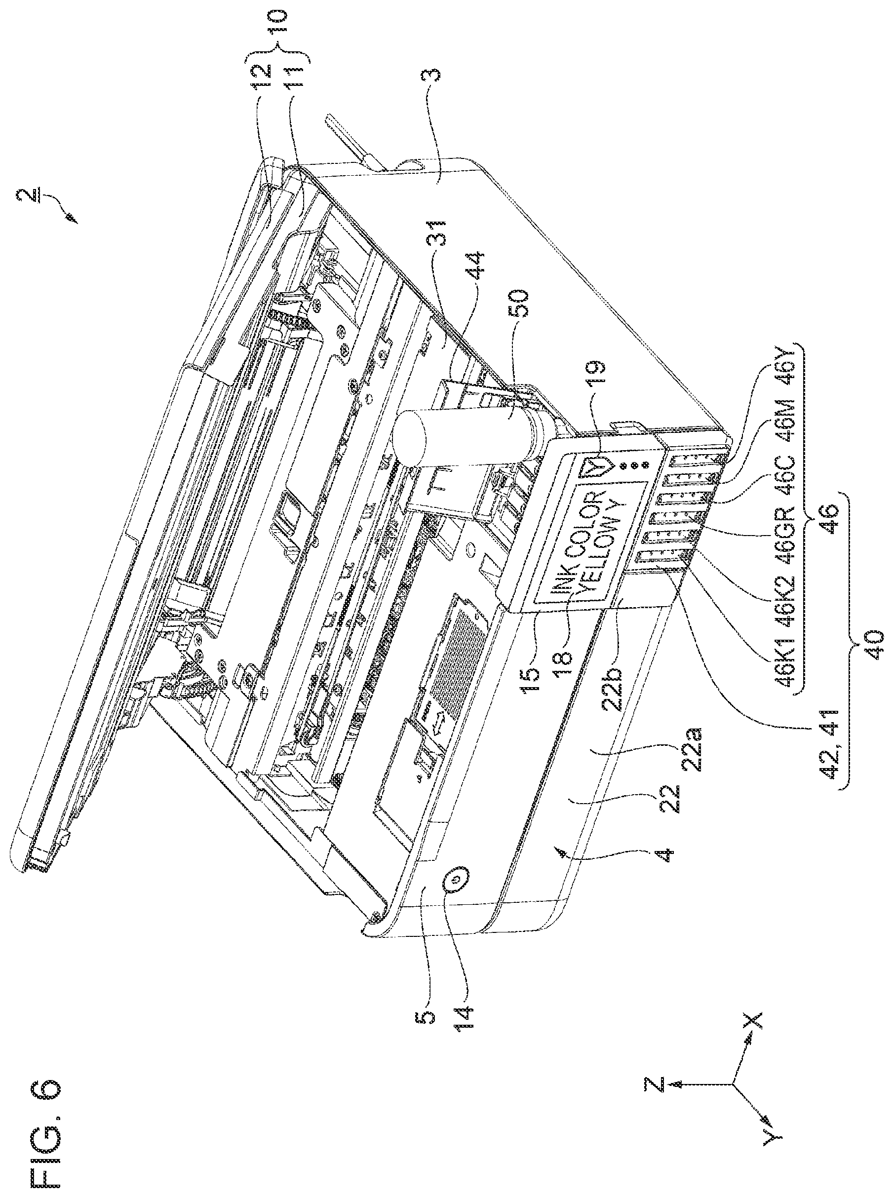 Patent US11787196 Figure 6 – Recording apparatus