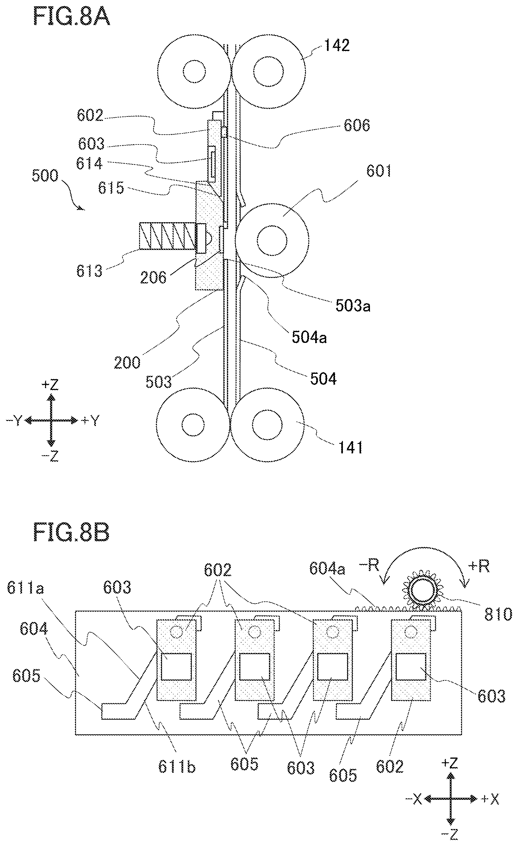 Patent US11787197 Figure 8 – Image forming apparatus and measurement apparatus
