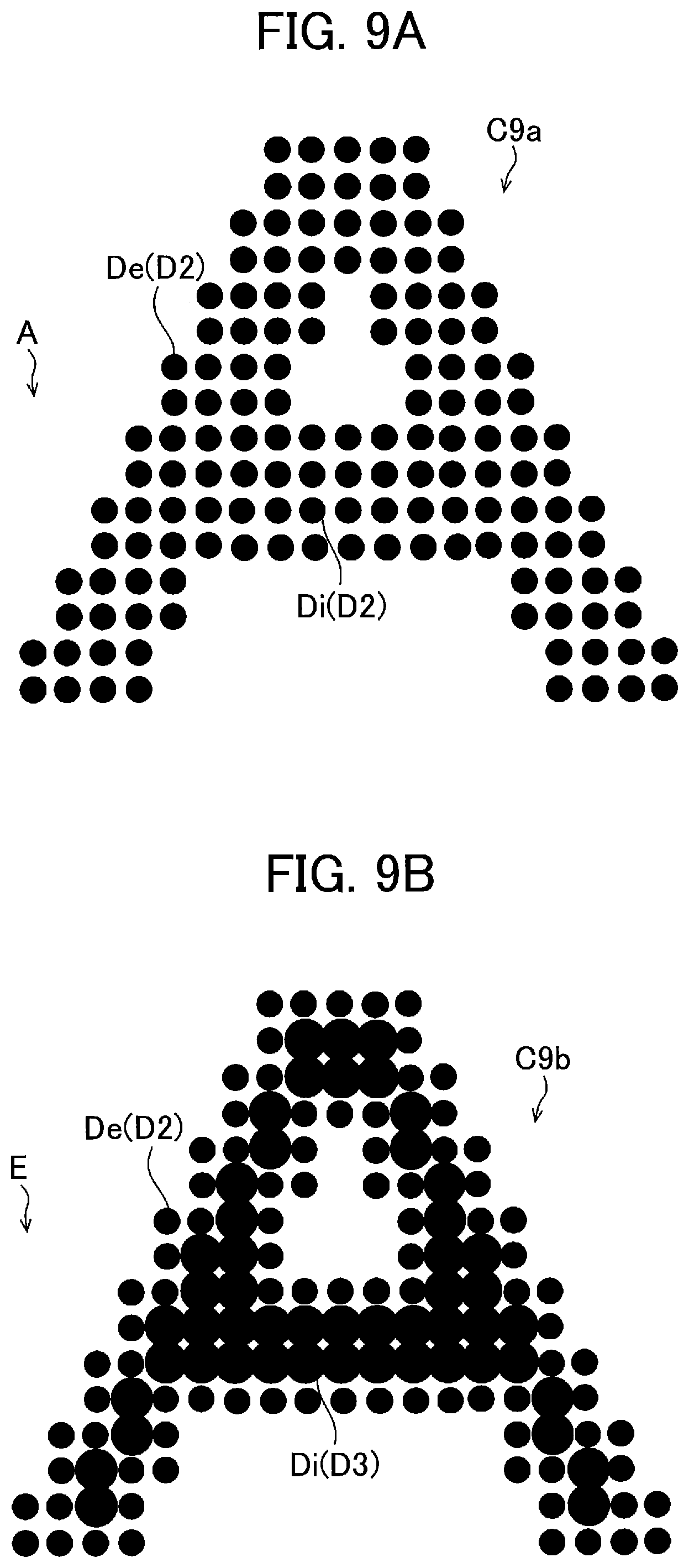 Patent US11787198 Figure 9 – Printing apparatus having a head configured to separately eject a first type of liquid to form a background and a second type of liquid to form an image
