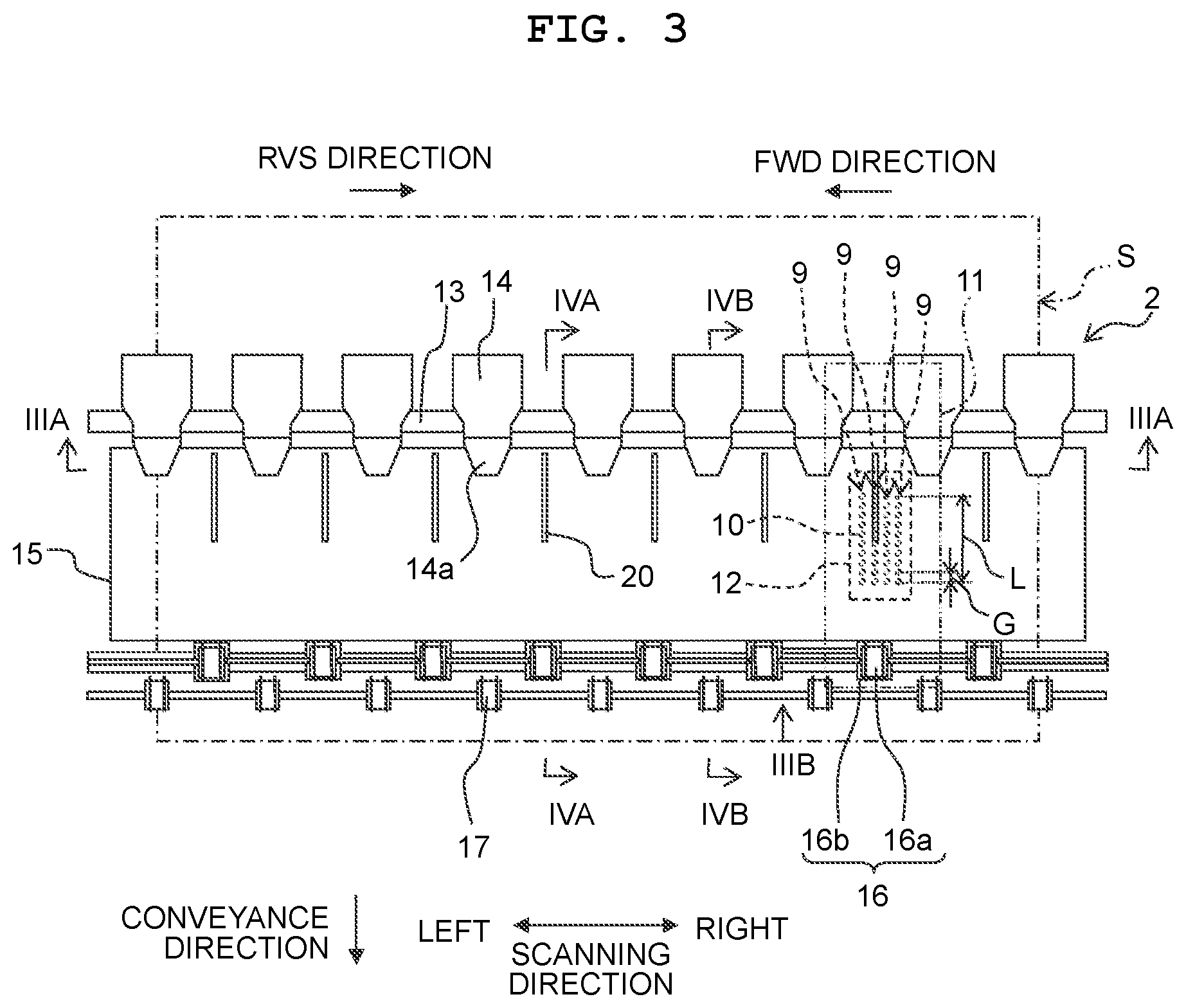 Patent US11787199 Figure 3 – Image recording apparatus