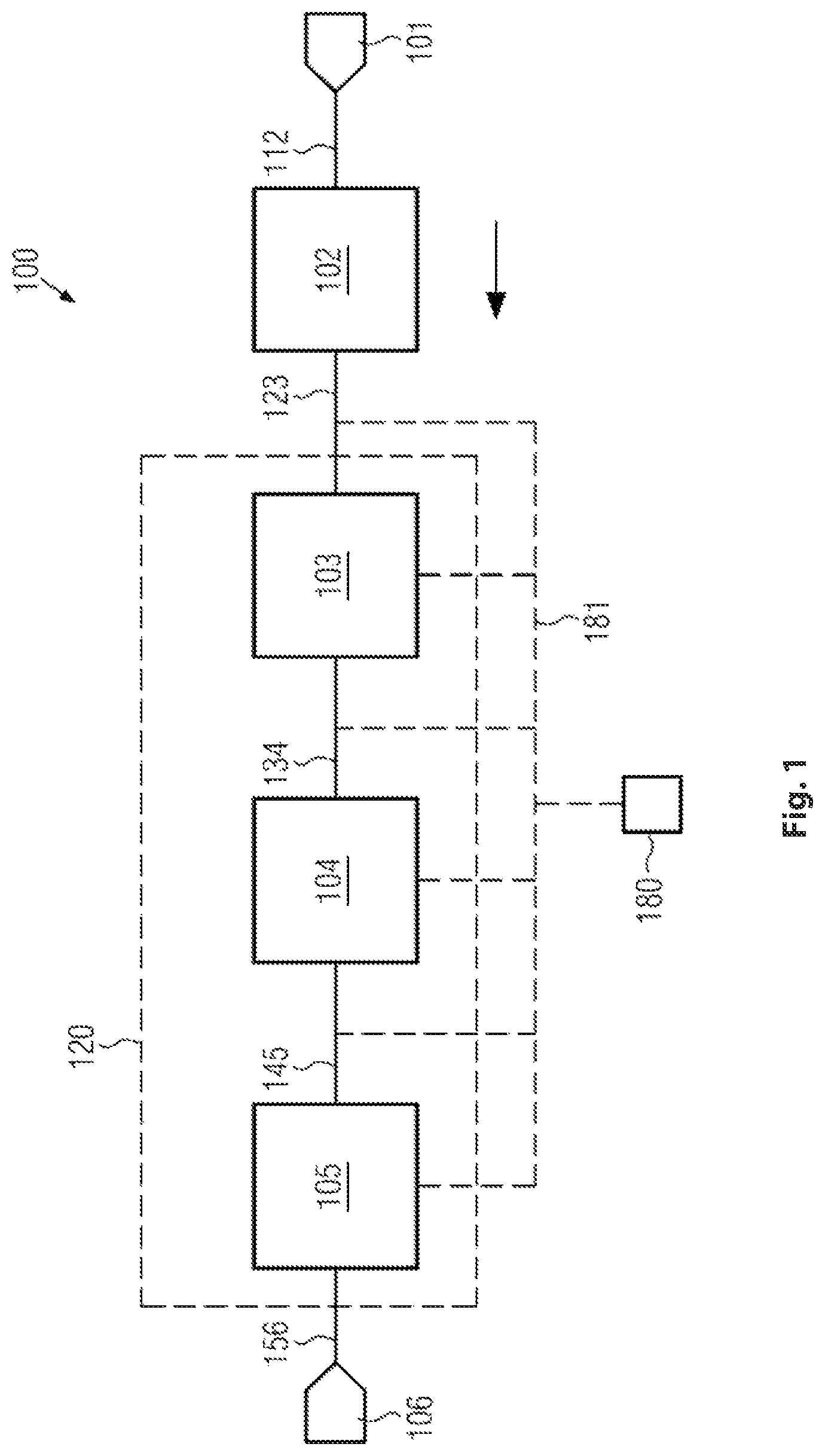 Patent US11787202 Figure 1 – Container treatment system for treating containers