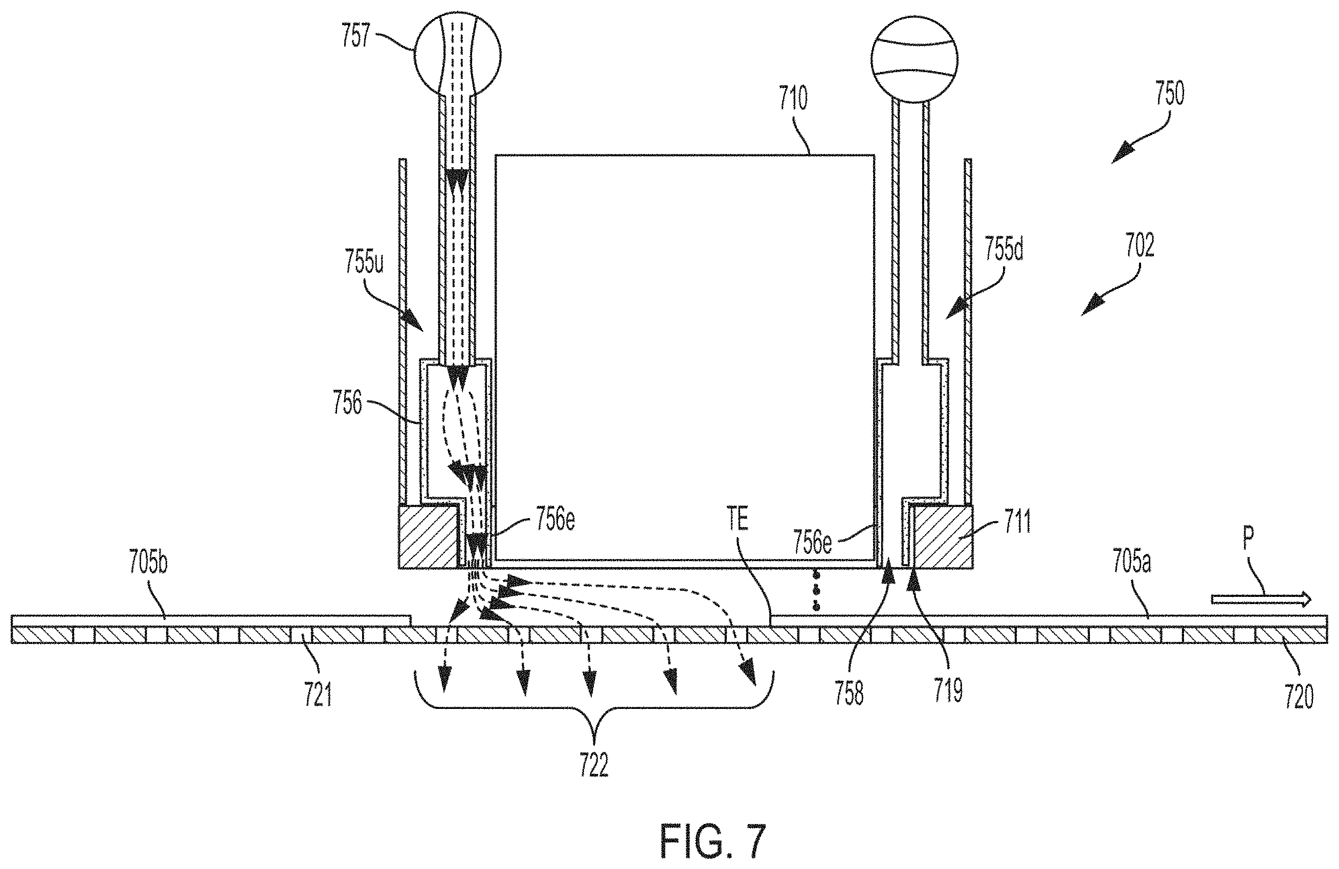 Patent US11787205 Figure 13 – Devices, system, and methods for supplying makeup air at printhead modules of a printing system