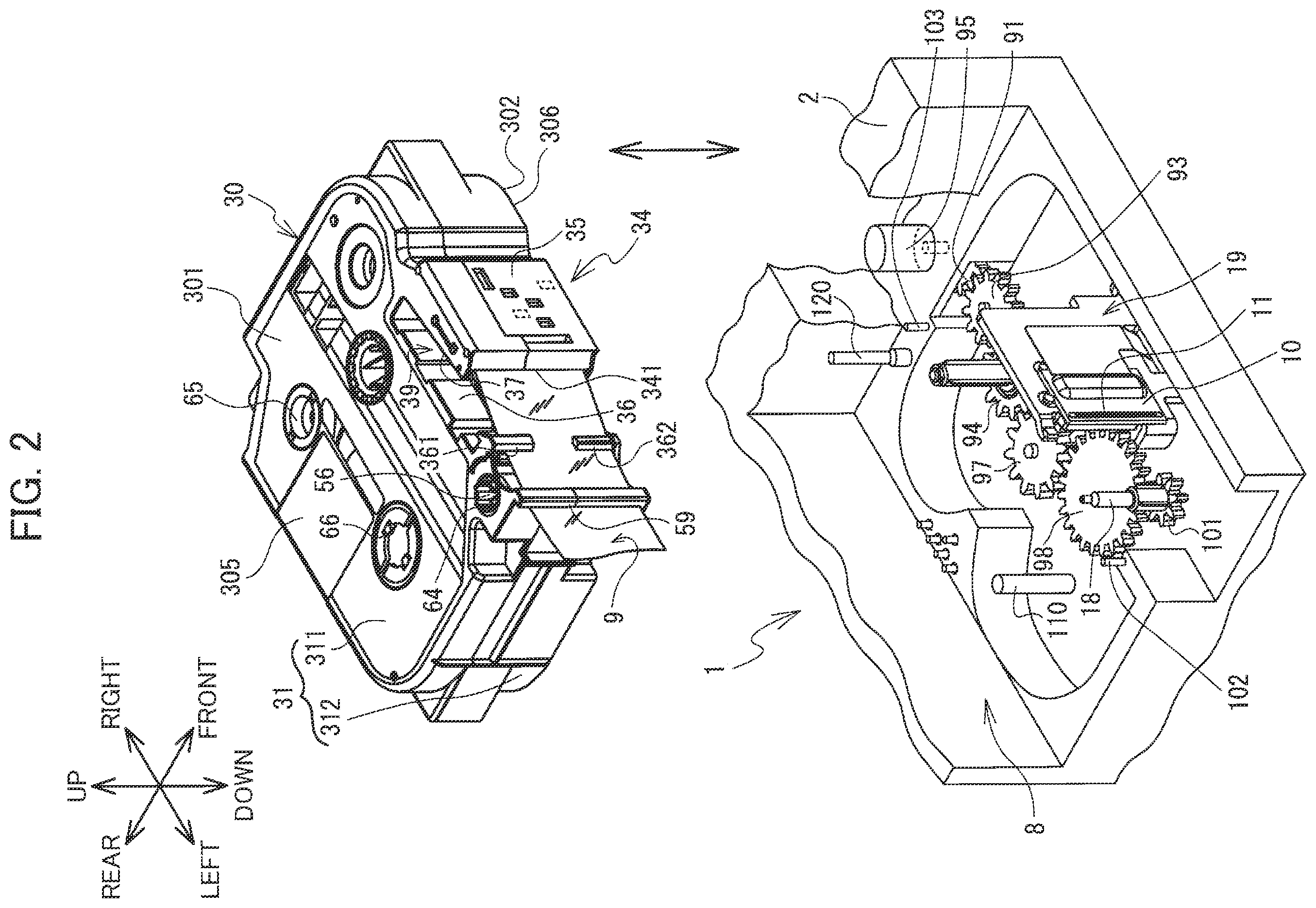 Patent US11787206 Figure 2 – Medium having heat-sensitive medium and adhesive medium whose width is greater than width of heat-sensitive medium, cartridge including the medium, and method for creating the medium