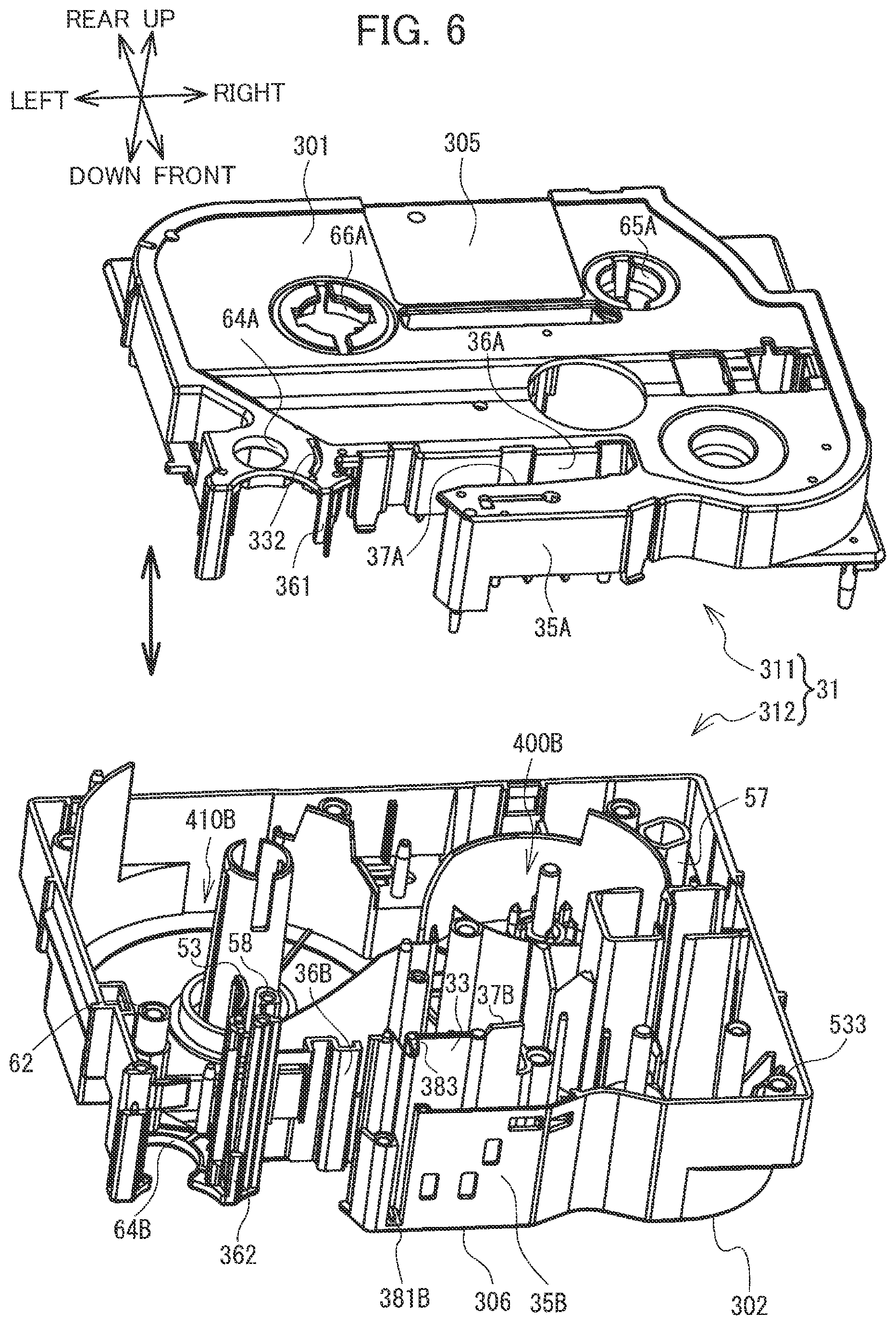 Patent US11787206 Figure 6 – Medium having heat-sensitive medium and adhesive medium whose width is greater than width of heat-sensitive medium, cartridge including the medium, and method for creating the medium