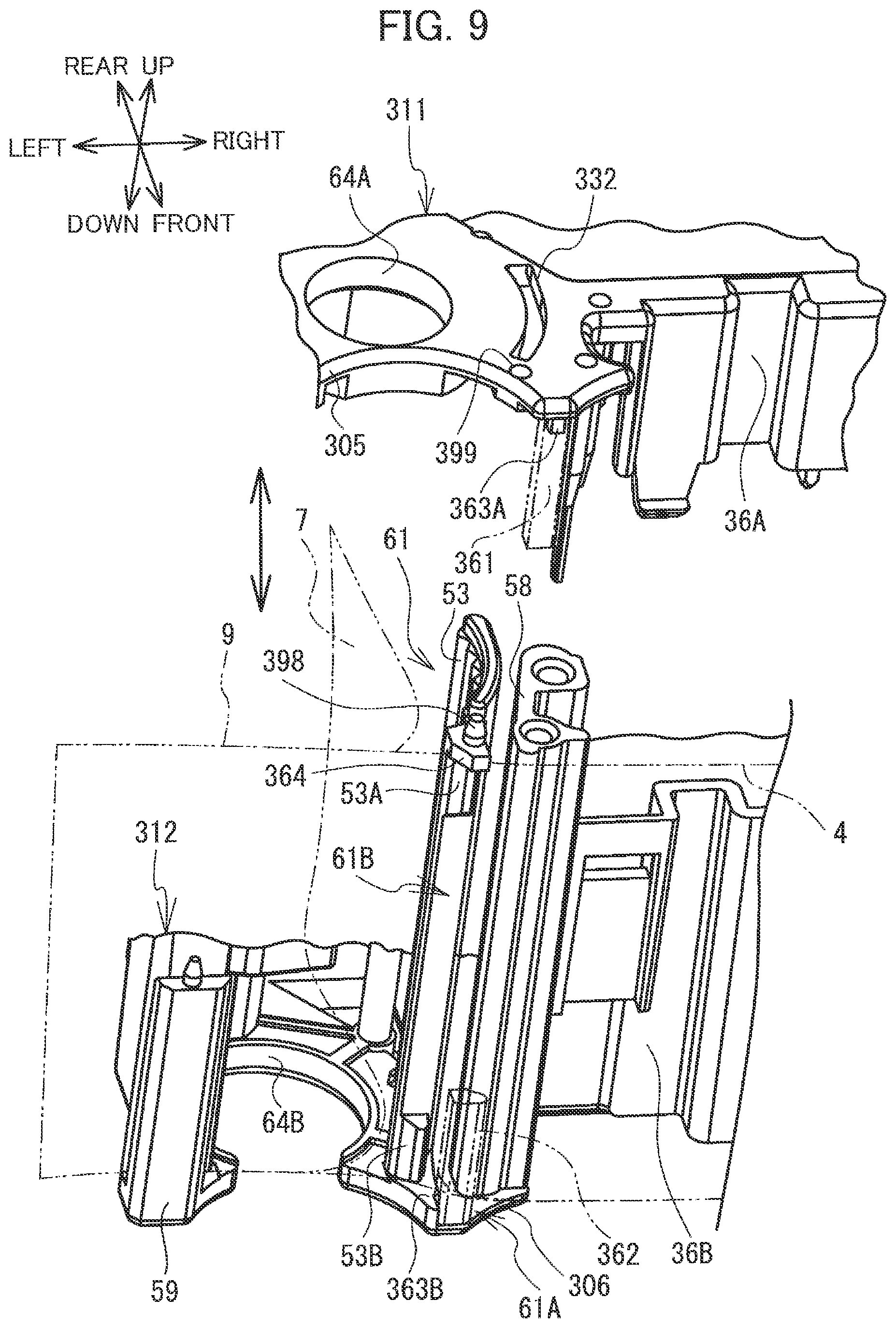 Patent US11787206 Figure 9 – Medium having heat-sensitive medium and adhesive medium whose width is greater than width of heat-sensitive medium, cartridge including the medium, and method for creating the medium
