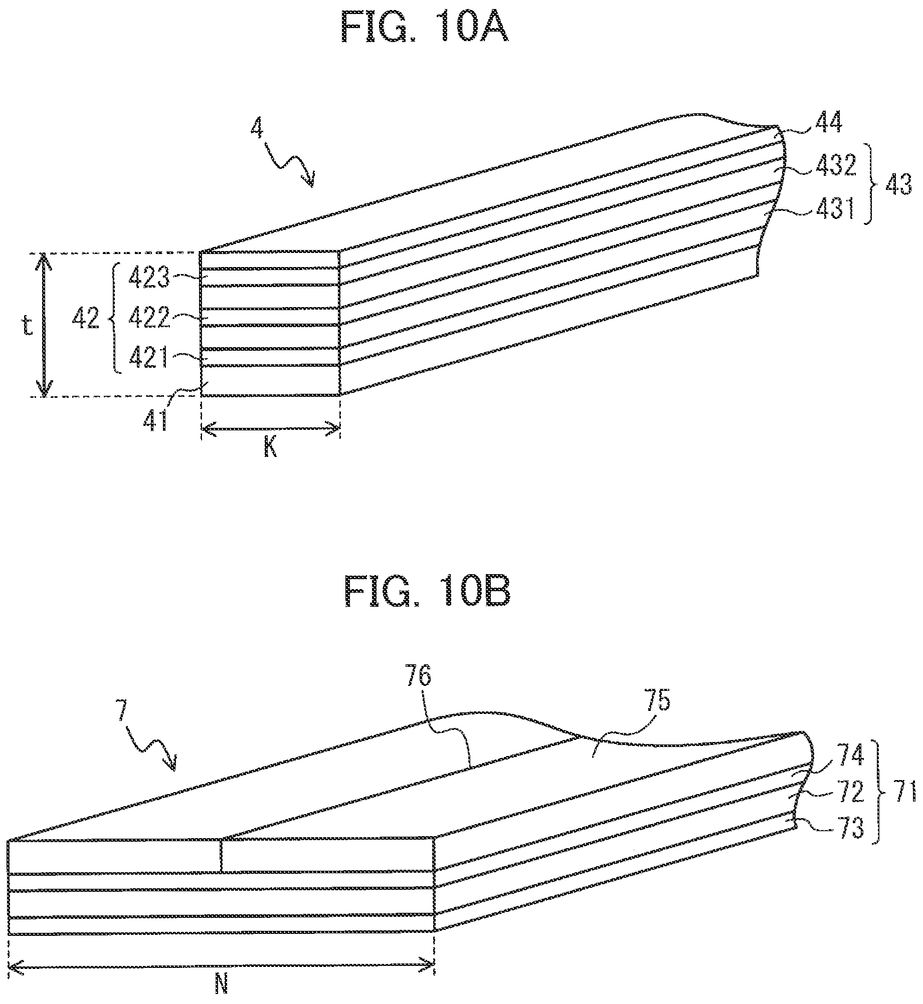Patent US11787206 Figure 10 – Medium having heat-sensitive medium and adhesive medium whose width is greater than width of heat-sensitive medium, cartridge including the medium, and method for creating the medium