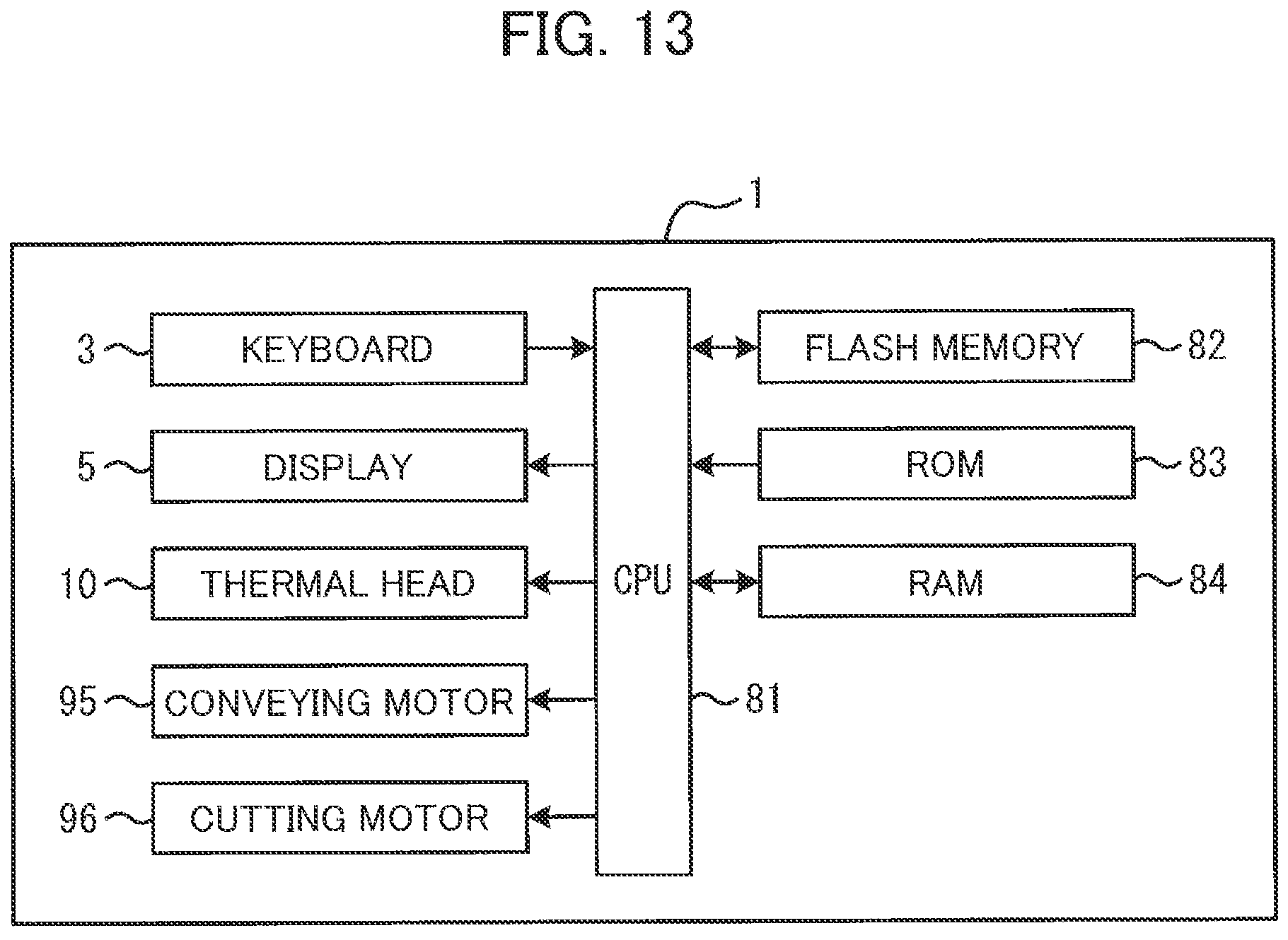 Patent US11787206 Figure 13 – Medium having heat-sensitive medium and adhesive medium whose width is greater than width of heat-sensitive medium, cartridge including the medium, and method for creating the medium