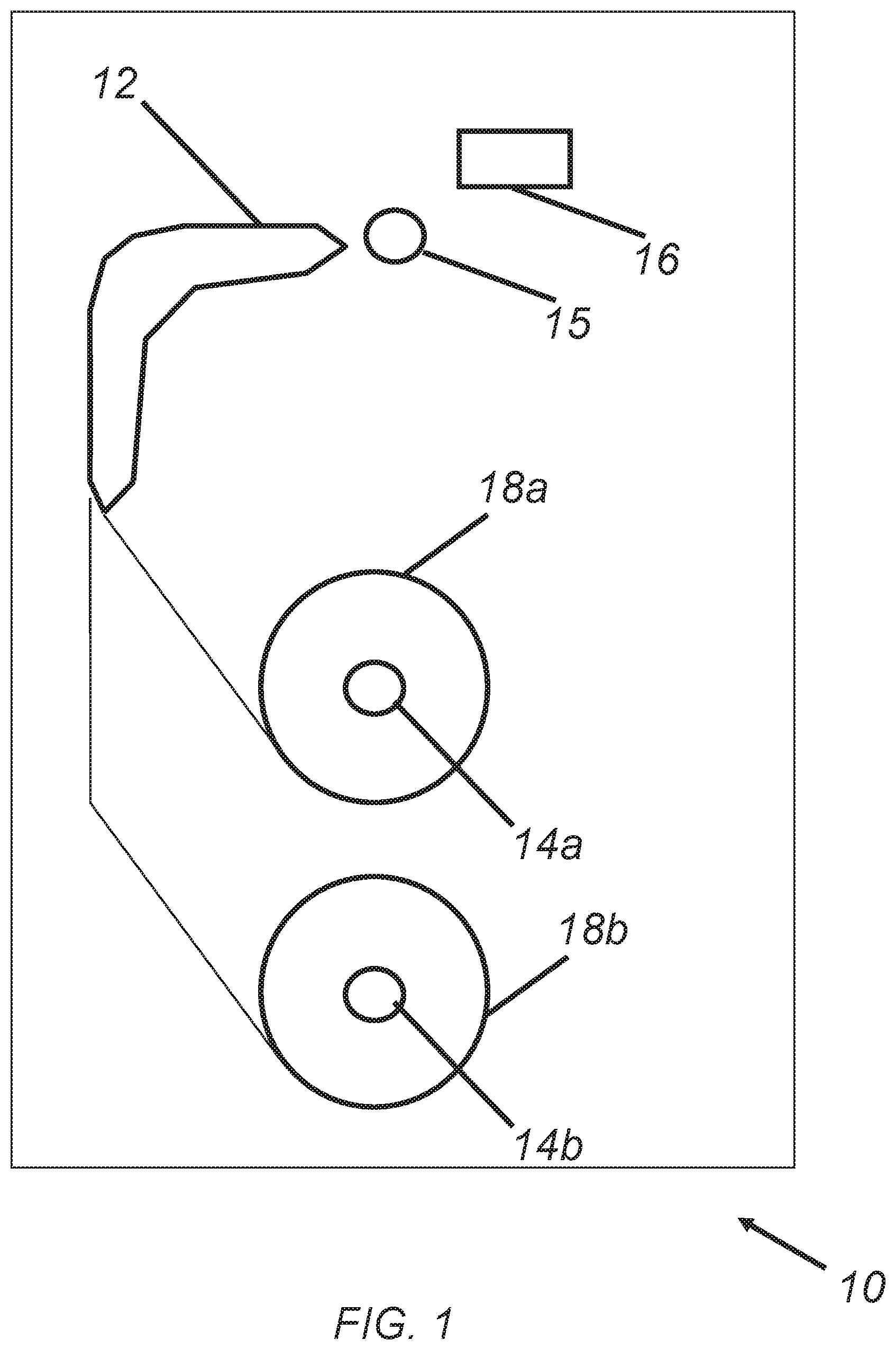 Patent US11787208 Figure 1 – Printing device with modular assembly including elastic elements
