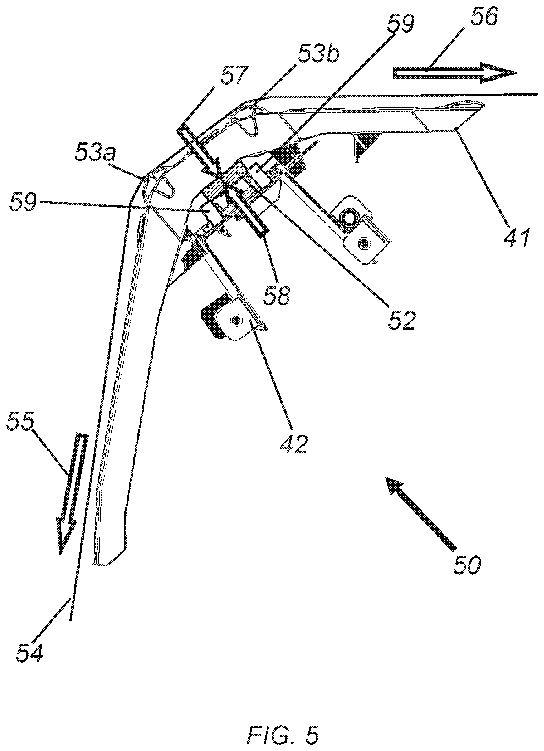 Patent US11787208 Figure 5 – Printing device with modular assembly including elastic elements