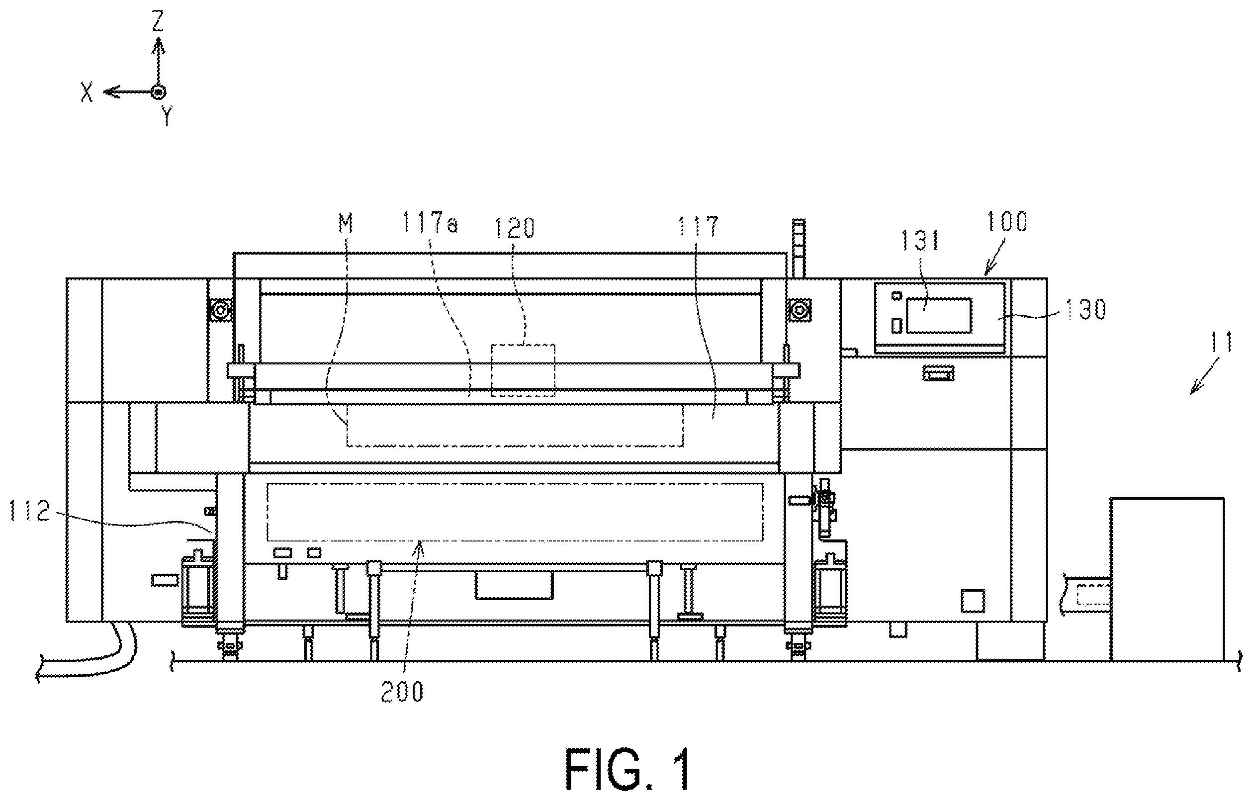 Patent US11787210 Figure 1 – Printing system, treatment apparatus, and method of reusing cleaning liquid
