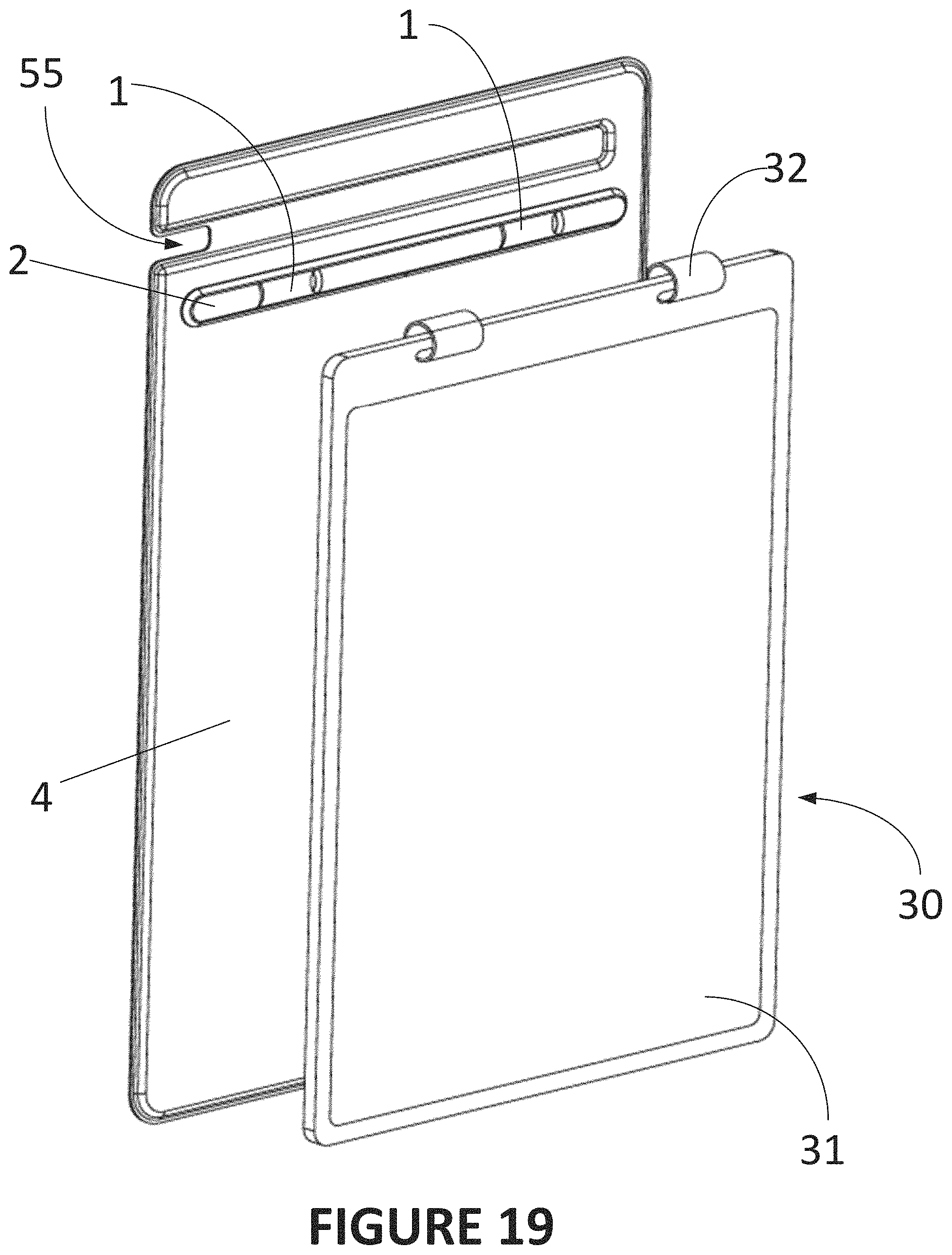 Patent US11787219 Figure 20 – Modular notebook system