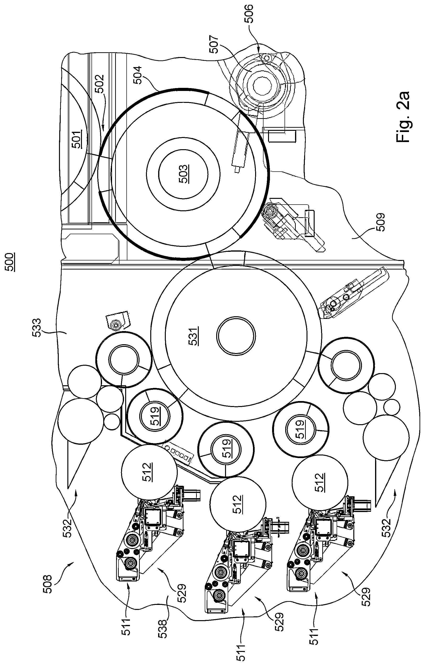 Patent US11787220 Figure 3 – Security element, security document including a security element, and device and method for producing a security element