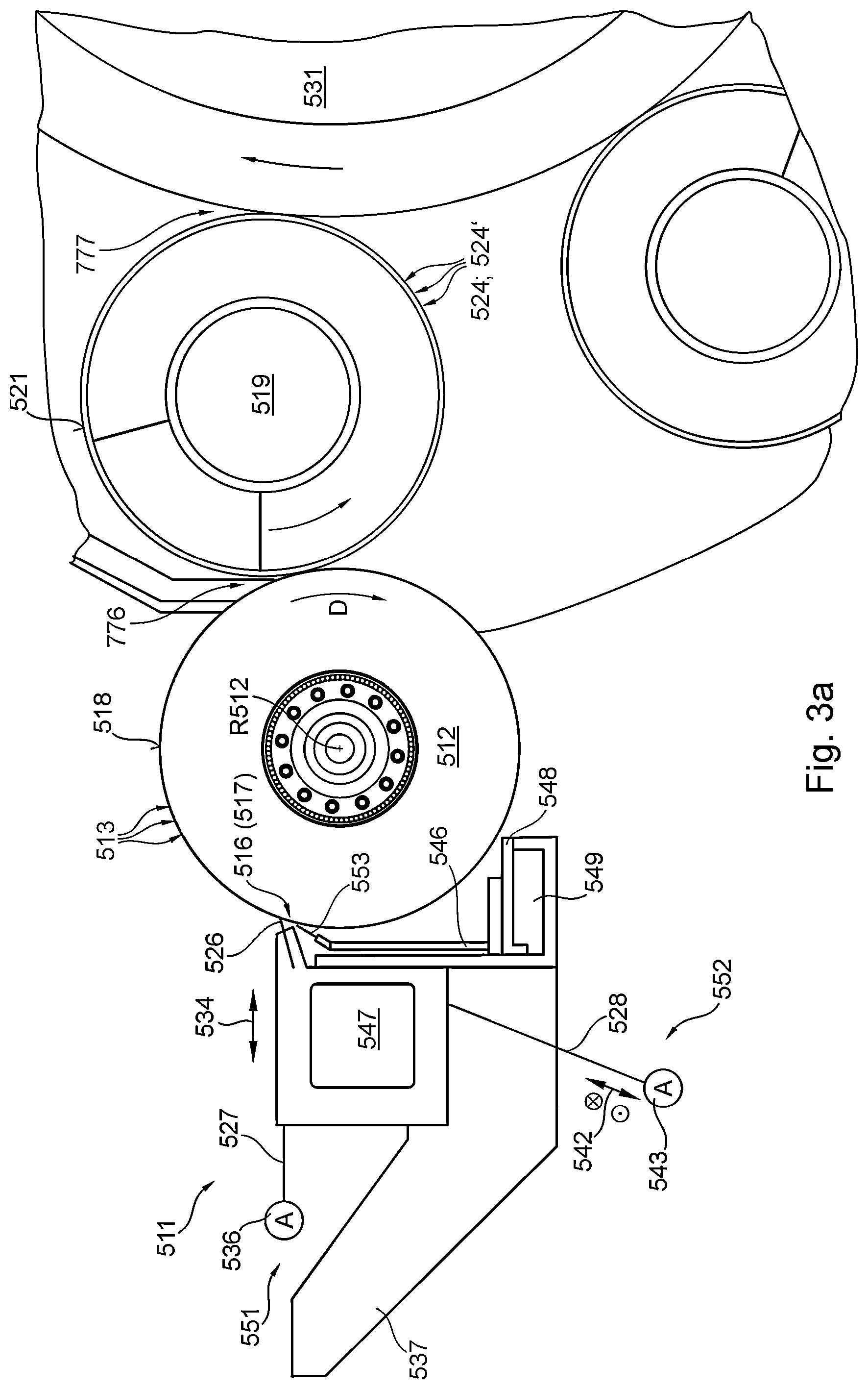 Patent US11787220 Figure 5 – Security element, security document including a security element, and device and method for producing a security element