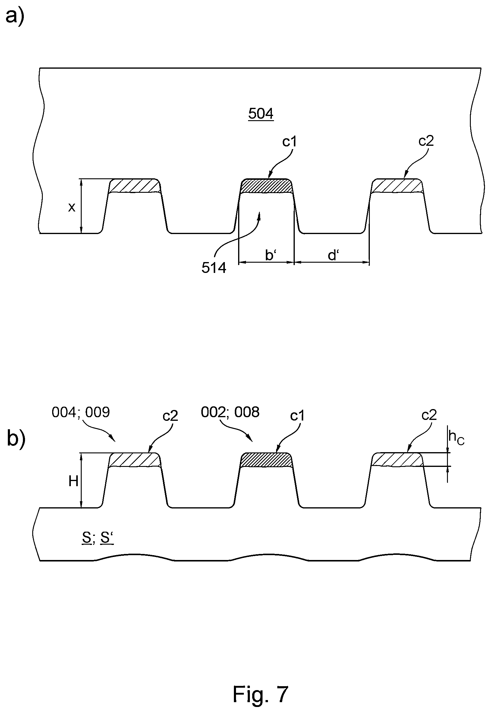 Patent US11787220 Figure 11 – Security element, security document including a security element, and device and method for producing a security element