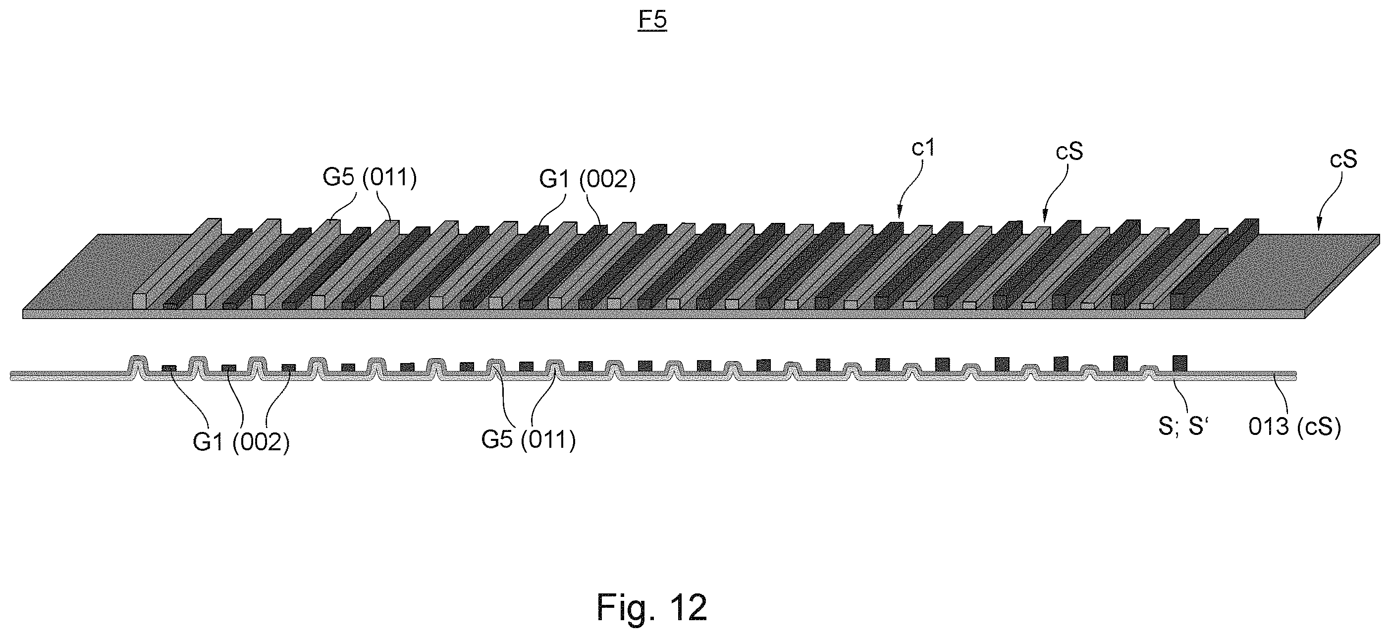 Patent US11787220 Figure 16 – Security element, security document including a security element, and device and method for producing a security element