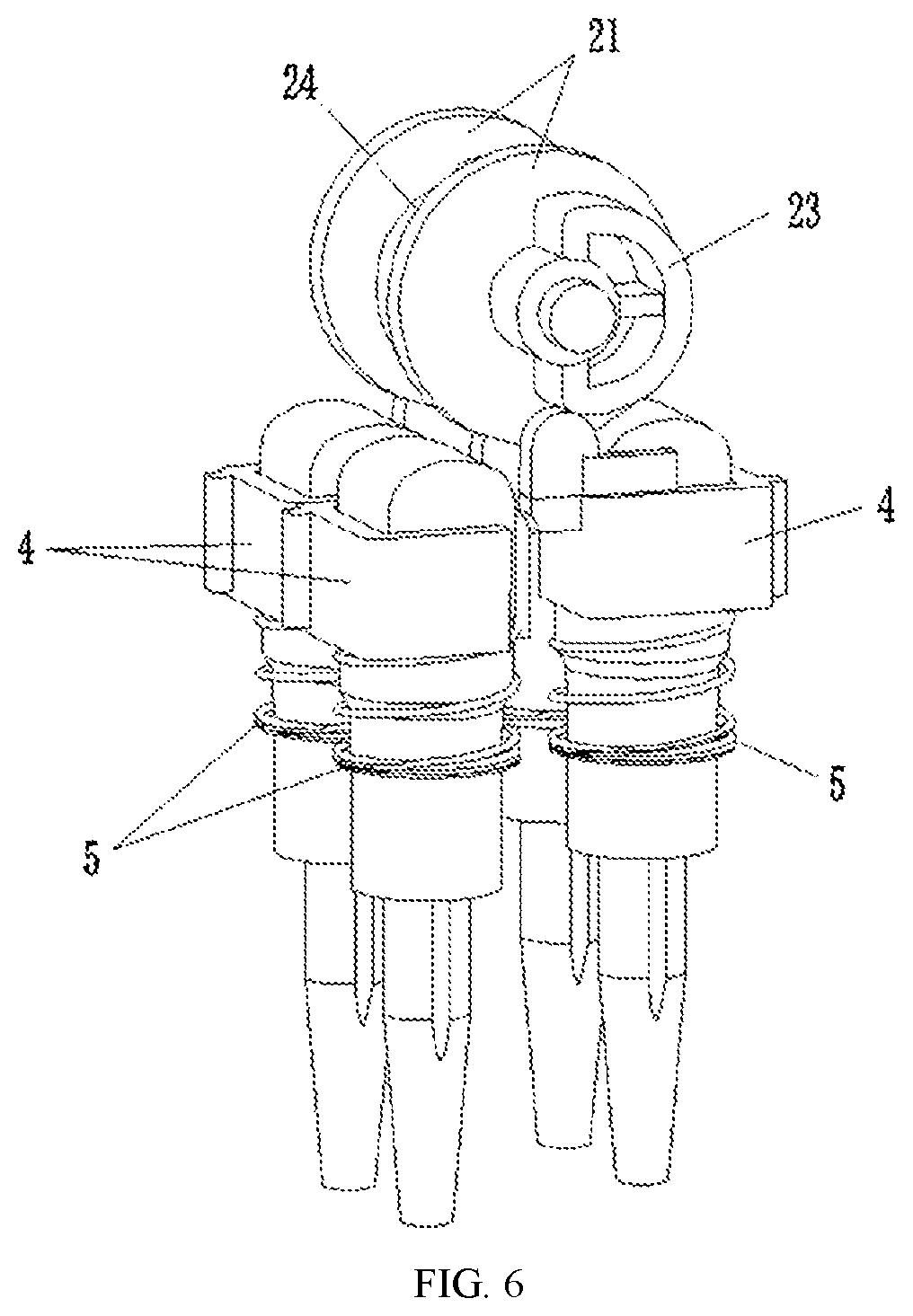 Patent US11787222 Figure 4 – Two-color pen