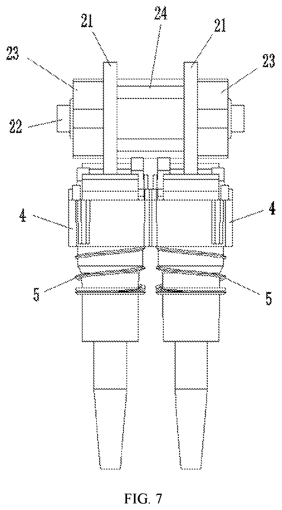 Patent US11787222 Figure 5 – Two-color pen